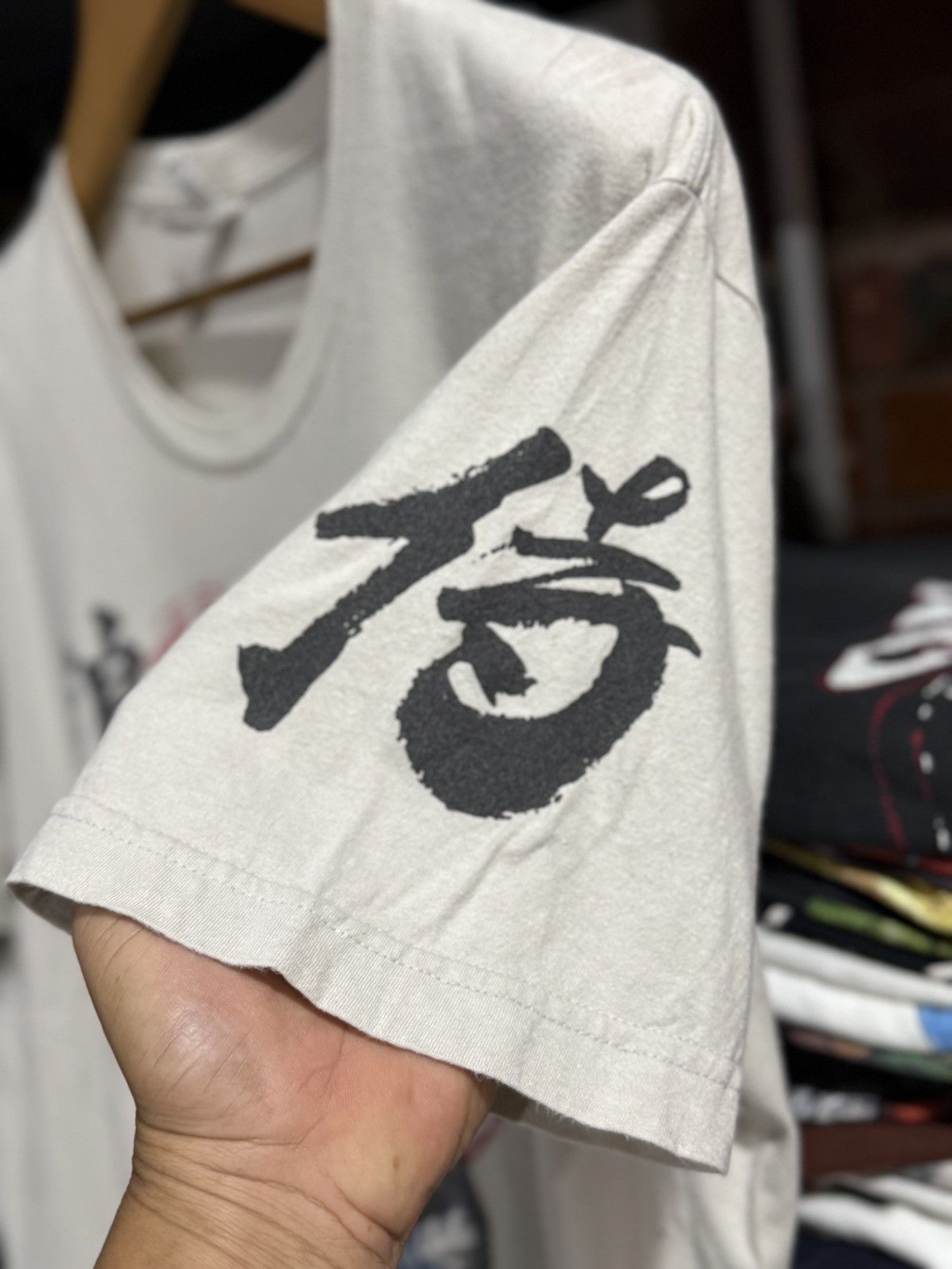 Anime Japanese Samurai Warrior Ronin Anime Faded Tee Size US XL / EU 56 / 4 - 4 Thumbnail