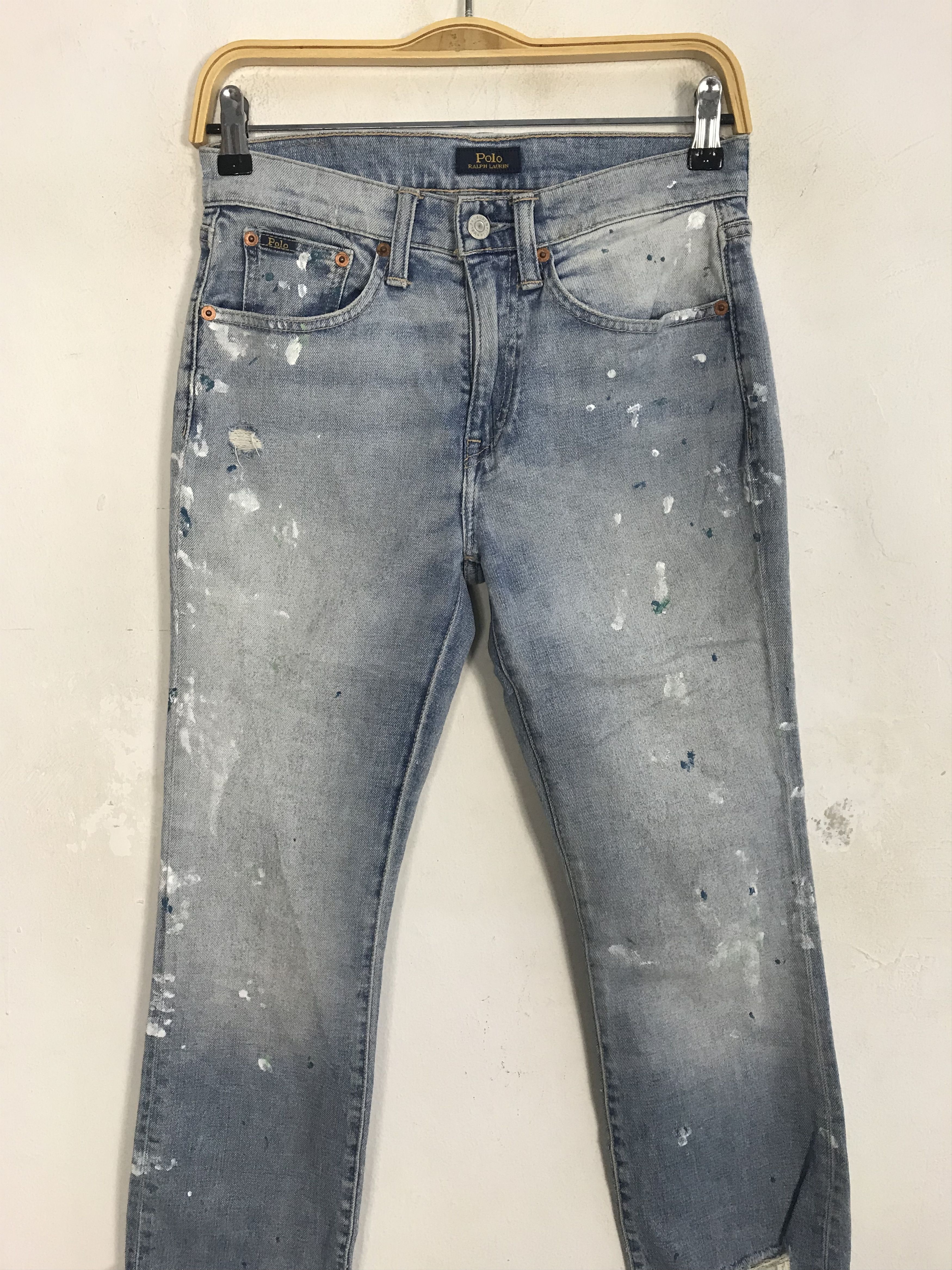 Polo Ralph Lauren Polo Ralph Lauren Chryste Kick Flare Crop Denim Jeans Pant Size 26" / US 2 / IT 38 - 3 Thumbnail