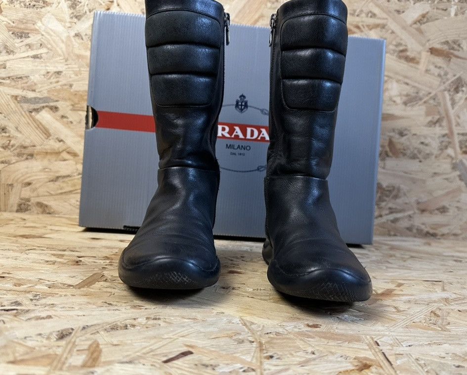 Prada Prada boots 30 IT unisex kids Size US 5 / EU 37 - 3 Thumbnail