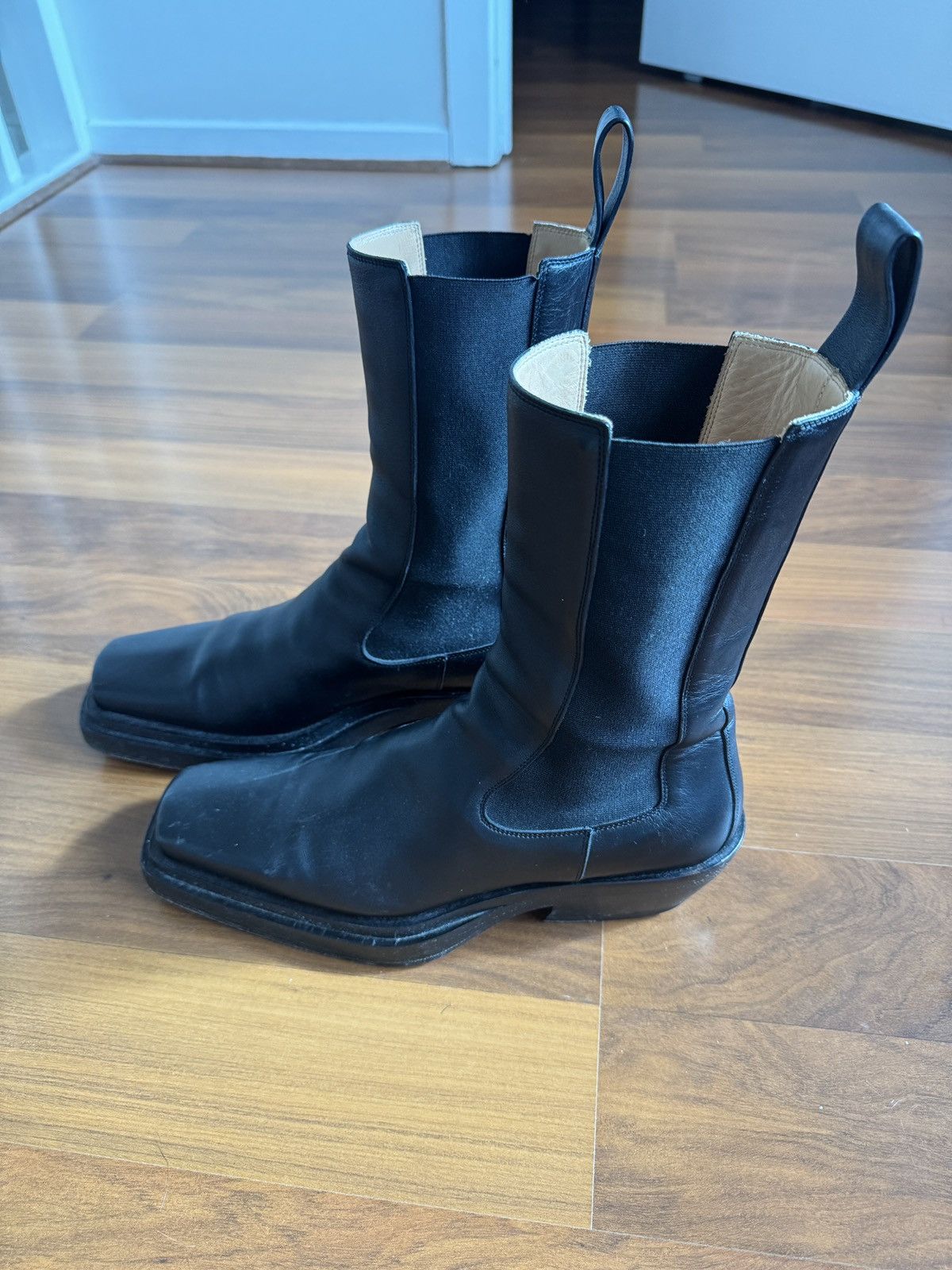 Bottega Veneta Bottega Veneta Lean Boots Size US 7 / EU 40 - 2 Thumbnail