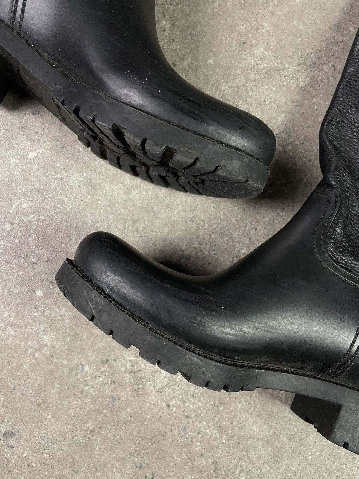 Philipp Plein × Vintage Vintage Y2K Philipp Plein Skull Leather Boots Size US 8 / IT 38 - 6 Thumbnail