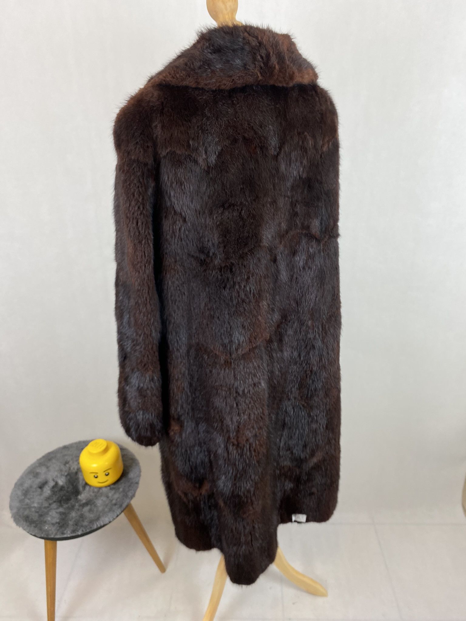 Vintage real fur coat heavy natural beautiful archive style heavy Size L / US 10 / IT 46 - 7 Thumbnail