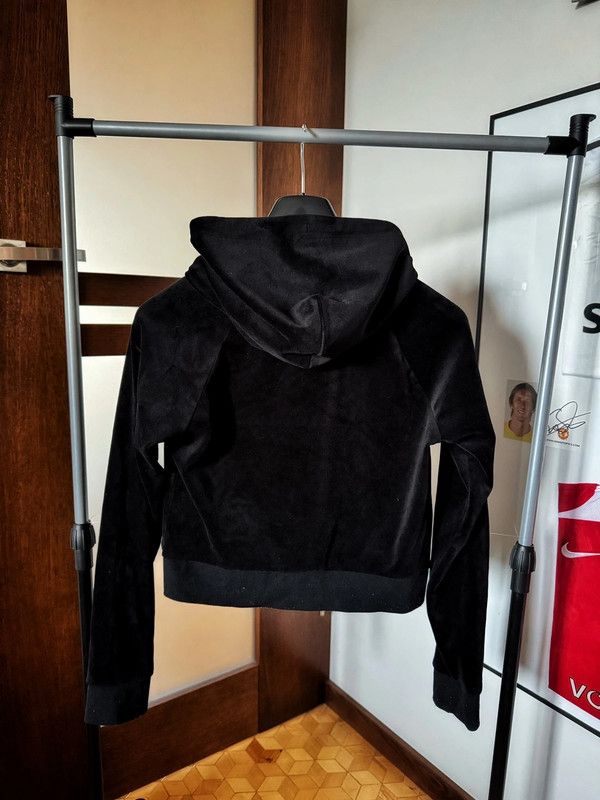 Juicy Couture Juicy Couture Crystal Velvet Black Hoodie M Size M / US 6-8 / IT 42-44 - 3 Thumbnail