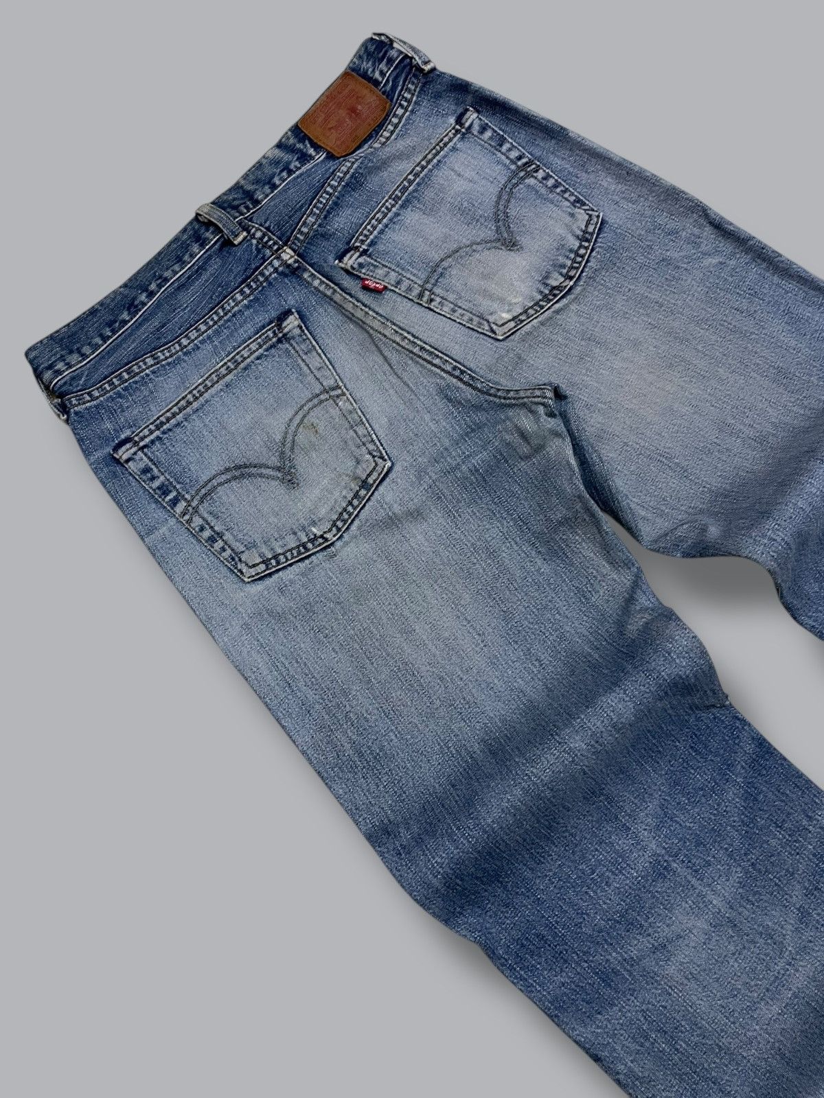 Levi's Vintage Clothing Vintage 1990s Designer Levis 502 Distressed Denim Size US 30 / EU 46 - 14 Thumbnail