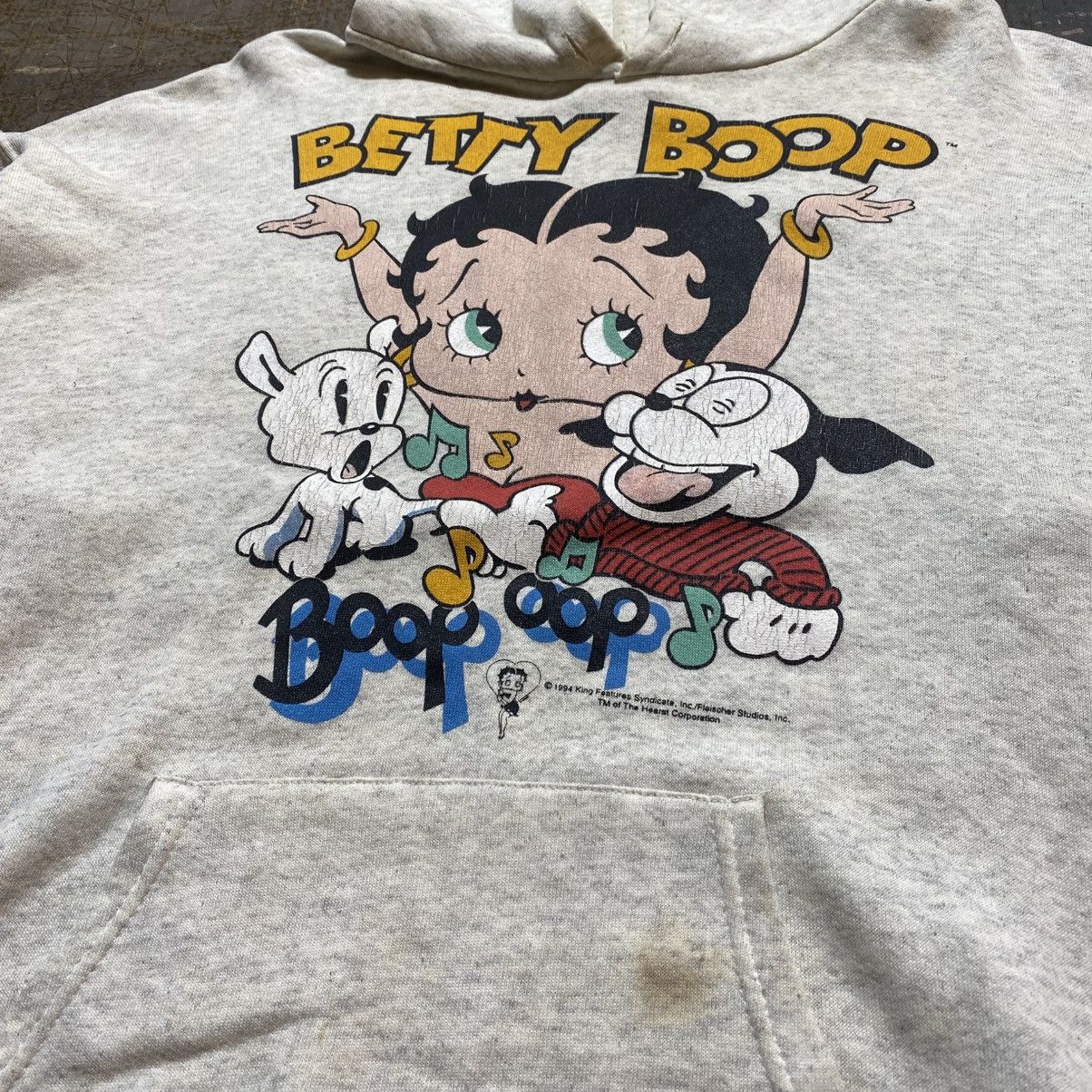Vintage Vintage 90s Betty Boop Hoodie Size US L / EU 52-54 / 3 - 2 Thumbnail