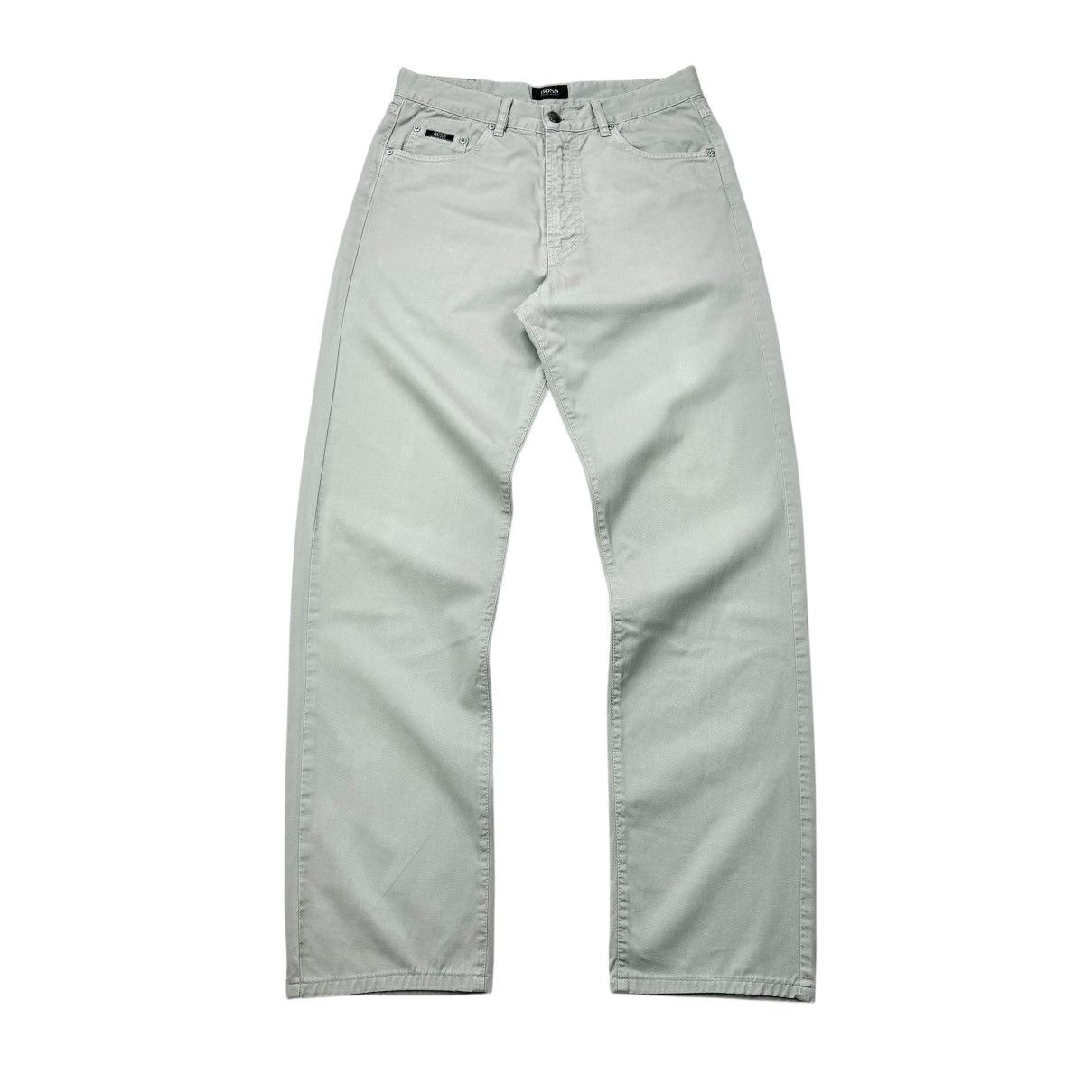 Hugo Boss Vintage HUGO BOSS twill trousers Size US 33 - 1 Thumbnail