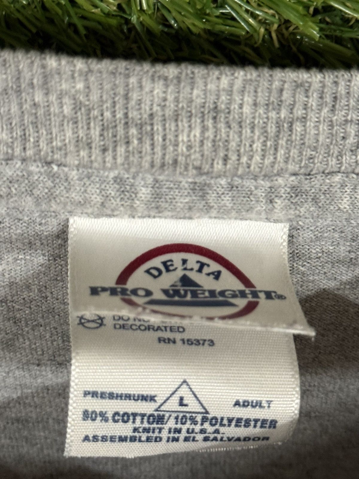 Vintage Vintage Distressed Deerfield Beach Grey Pro Weight Delta Tee Size US L / EU 52-54 / 3 - 3 Thumbnail