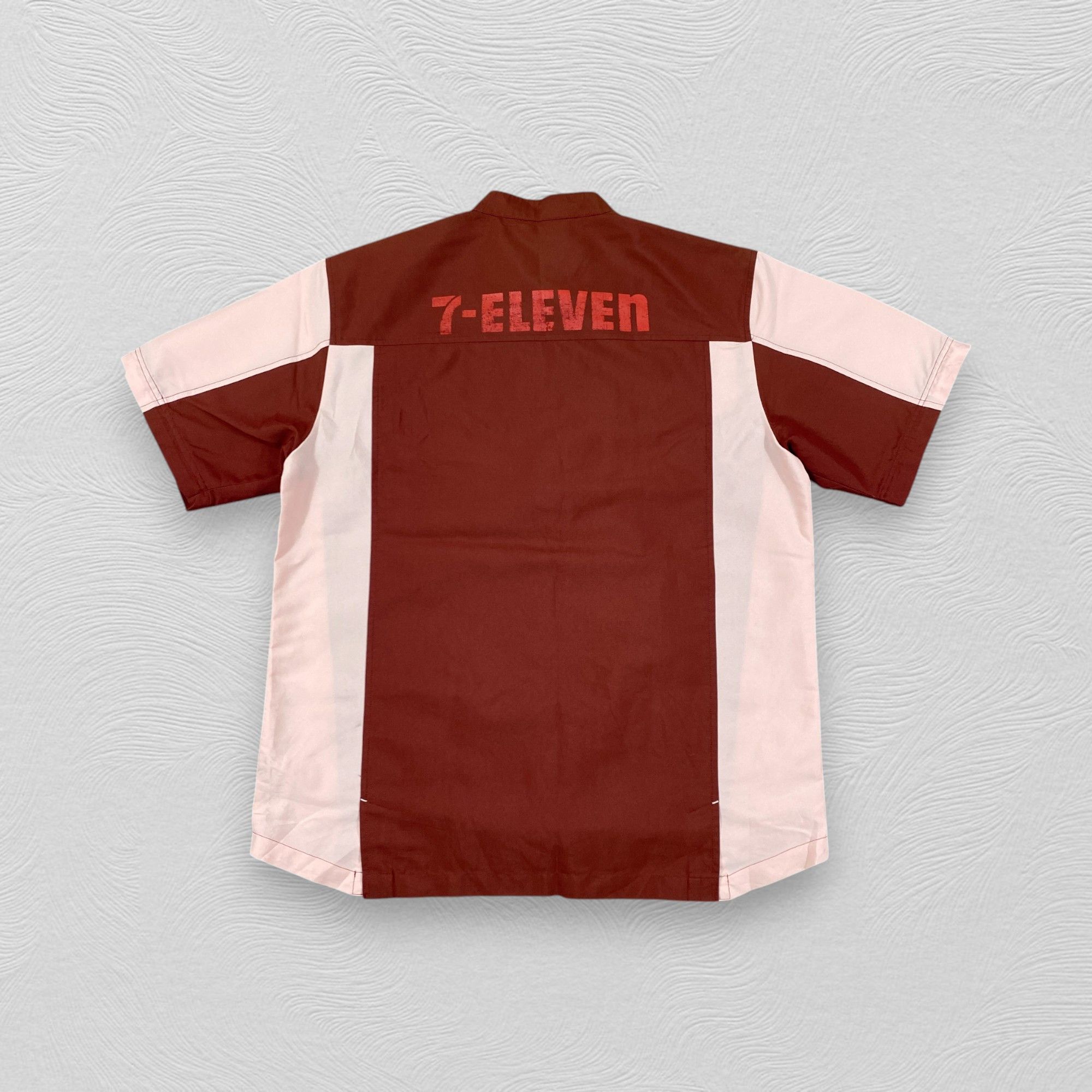 Japanese Brand Vintage 7 ELEVEN Japanese Brand Working Uniform Jacket- J515 Size US L / EU 52-54 / 3 - 2 Thumbnail