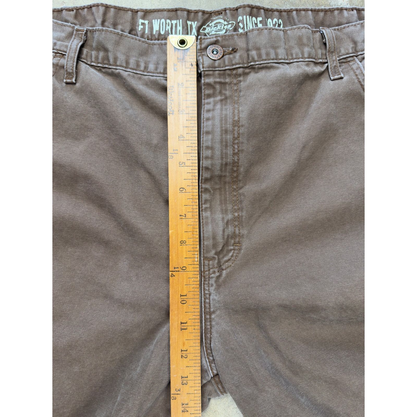 Dickies Dickies Carpenter Pants Men’s 40x32 Brown Workwear Relaxed Size US 41 - 12 Thumbnail