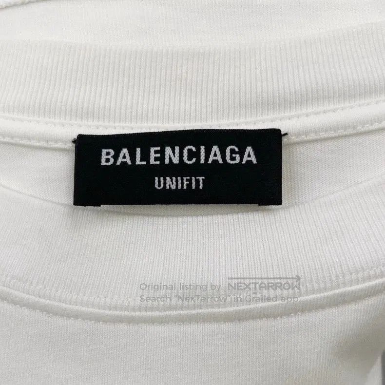 Balenciaga Balenciaga Letter Print Short Sleeve T-shirt. Size US S / EU 44-46 / 1 - 5 Thumbnail