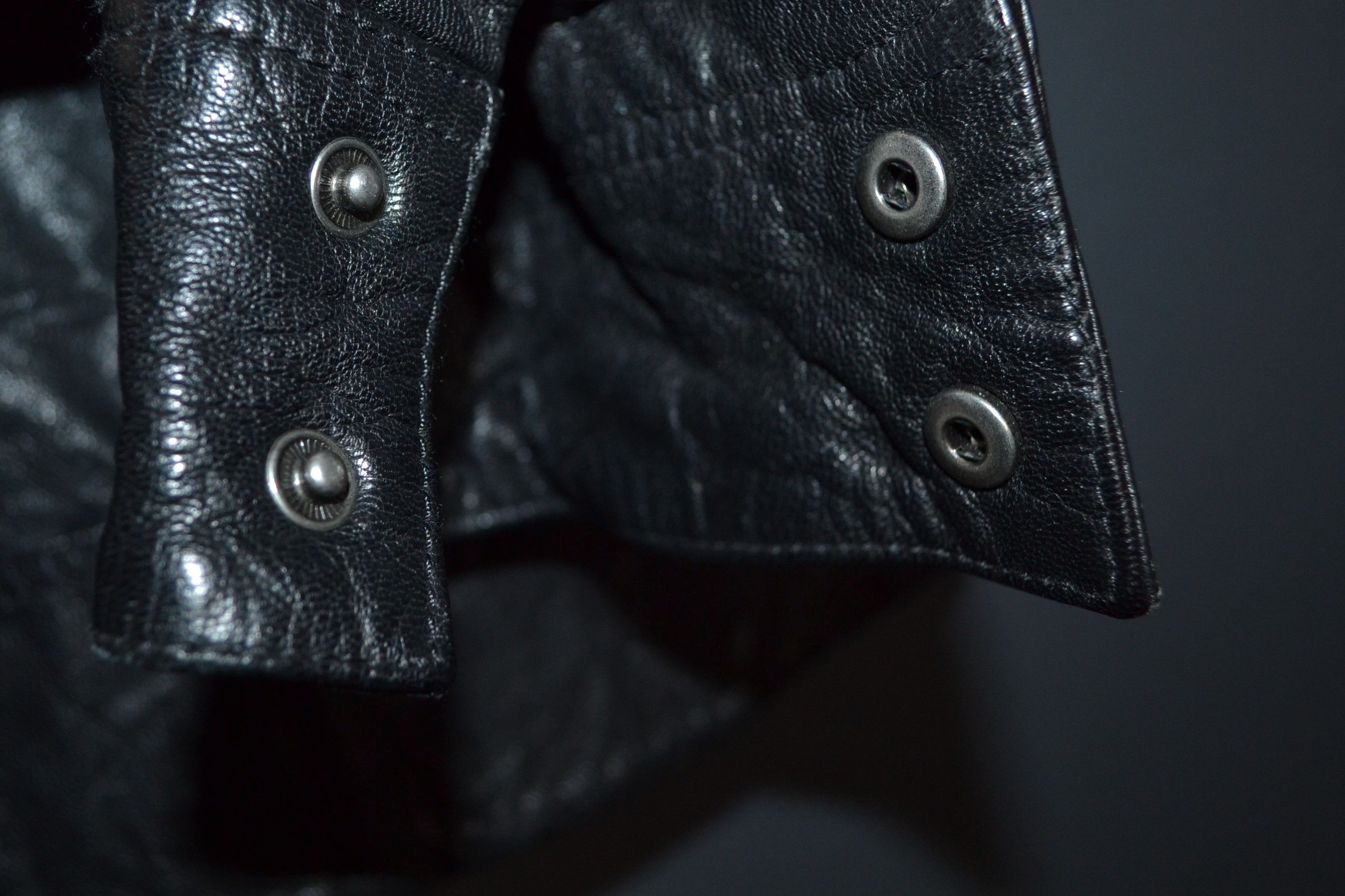 Allsaints All Saints Belvedere Leather Biker Jacket 8 US Size M / US 6-8 / IT 42-44 - 9 Thumbnail