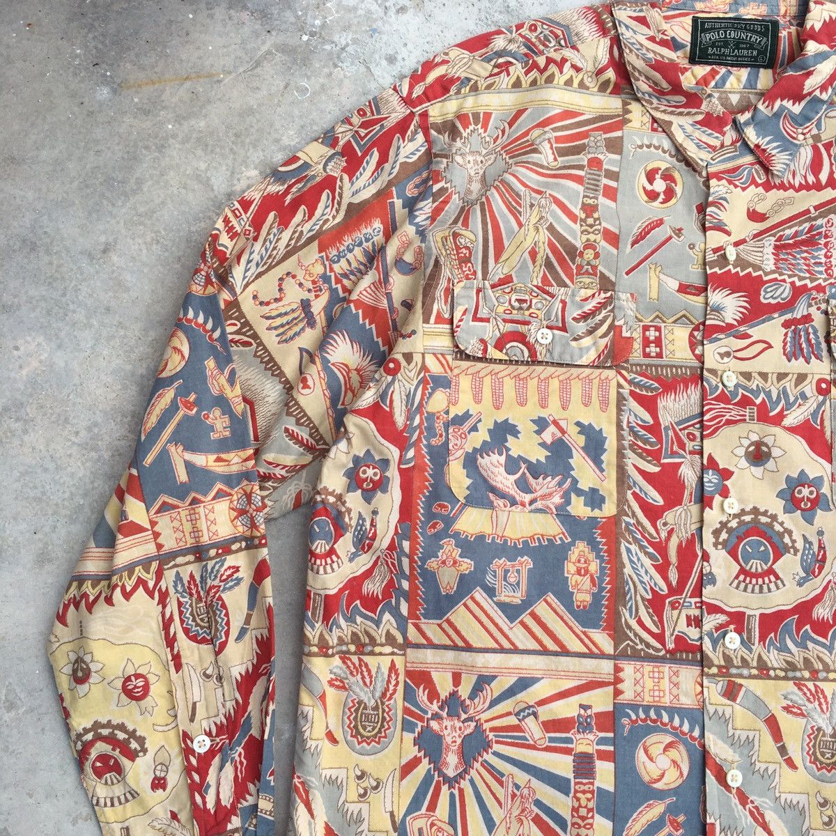 Polo Ralph Lauren Vintage Polo Country Western Shirt Size US M / EU 48-50 / 2 - 4 Thumbnail