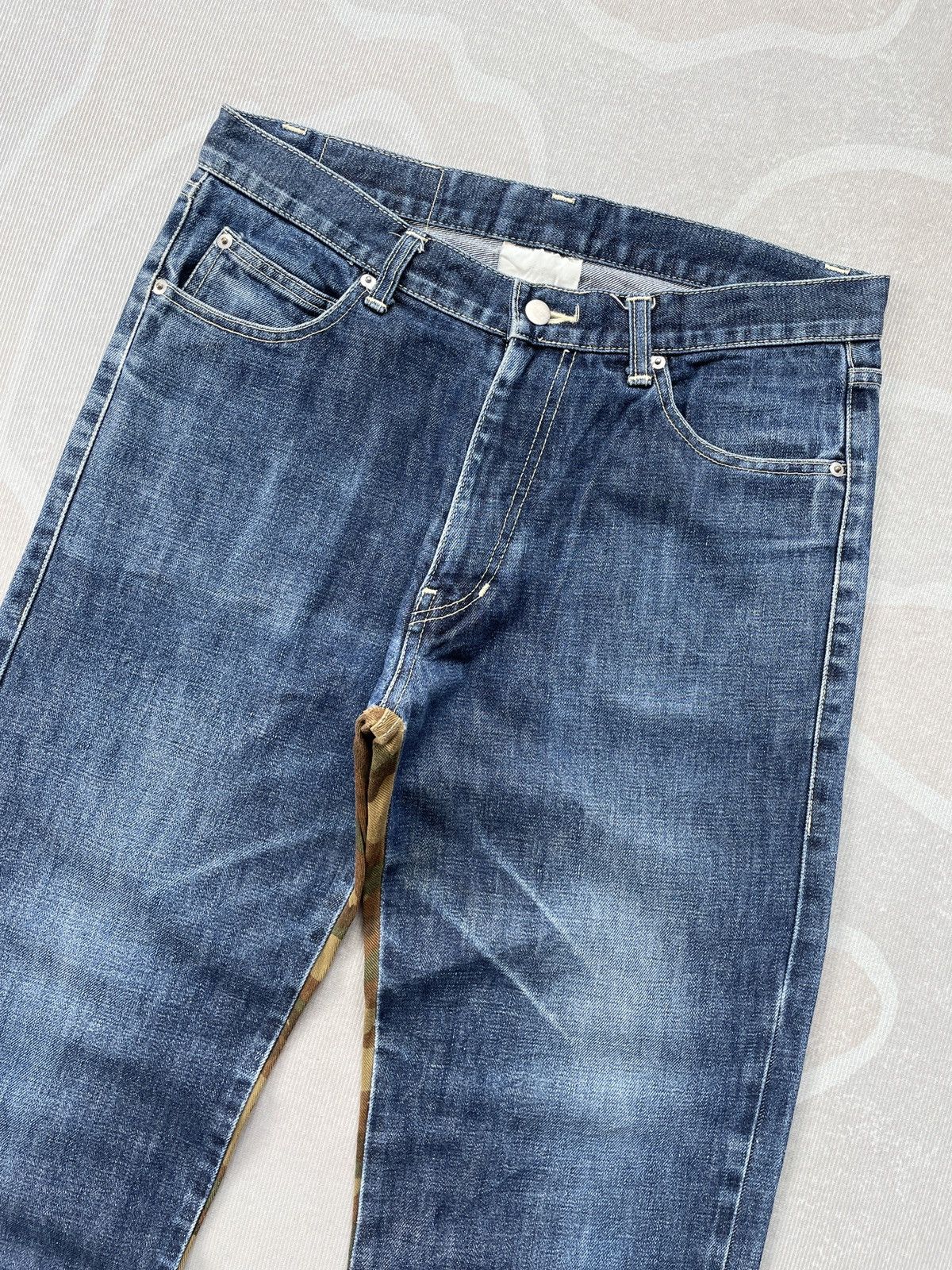 Beauty Beast Leflah Denim Half Camo Jeans Size US 33 - 4 Thumbnail