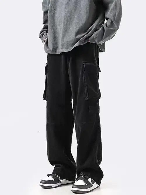 Japanese Brand Kotomi x Mayu Black High Street Vintage Loose Casual Pants Size US 30 / EU 46 - 8 Thumbnail