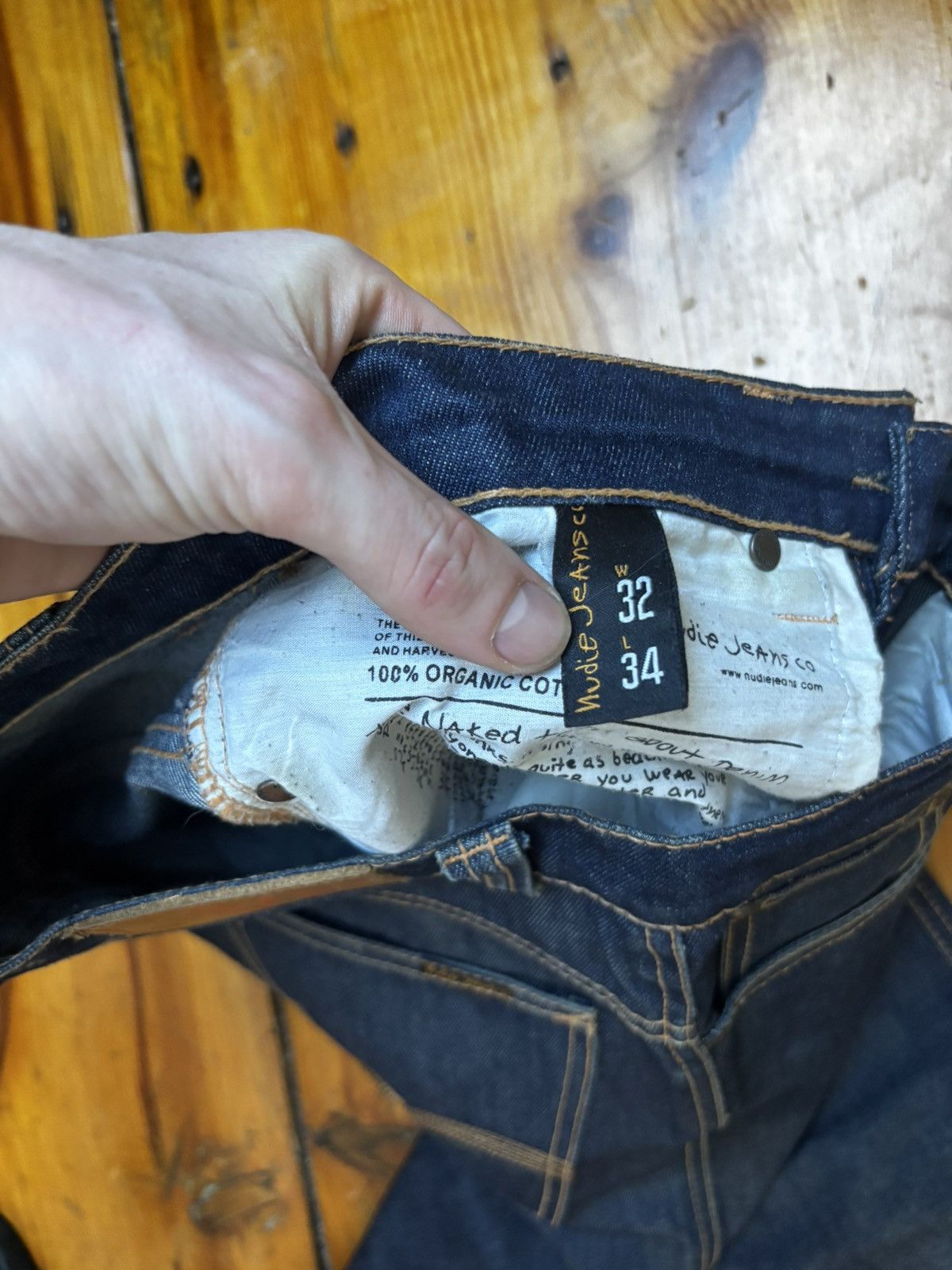 Nudie Jeans Nudie jeans dark indigo denim Size US 32 / EU 48 - 5 Thumbnail