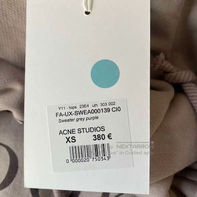 Acne Studios Acne Studios FW23 Face expression thermal vintage letterin Size US XS / EU 42 / 0 - 6 Thumbnail