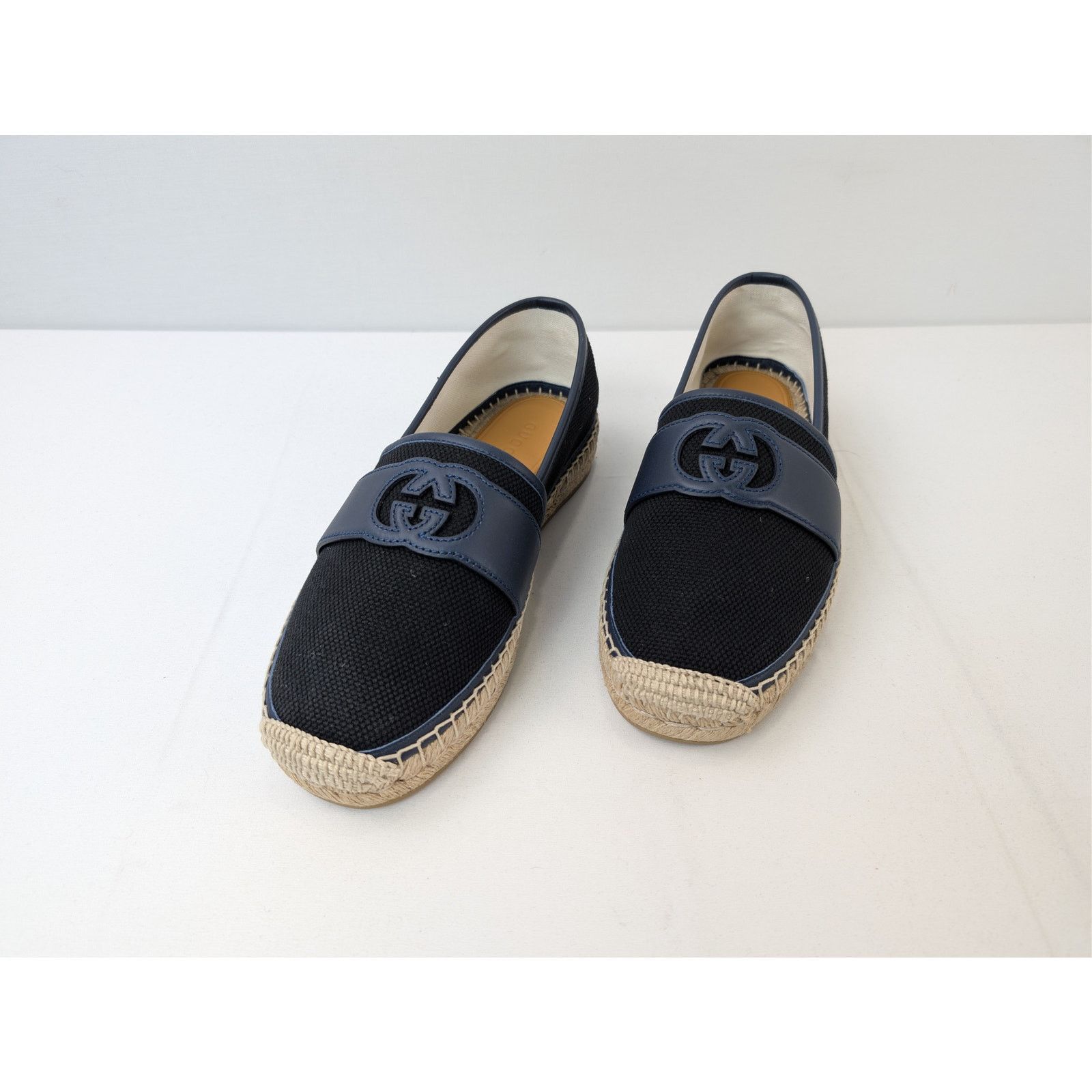 Gucci o1rshd1 espadrilles Shoes Loafers boots in Black/Blue Size US 9 / EU 42 - 8 Thumbnail