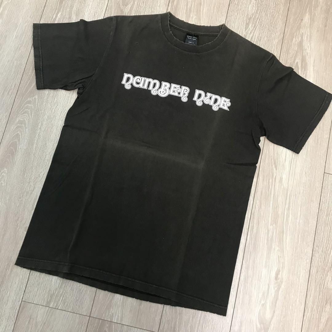 トップス number nine night crawler T-shirt 05ss Number Archive 05Ss Night Crawler T-Shirt Men 2 Vintage
