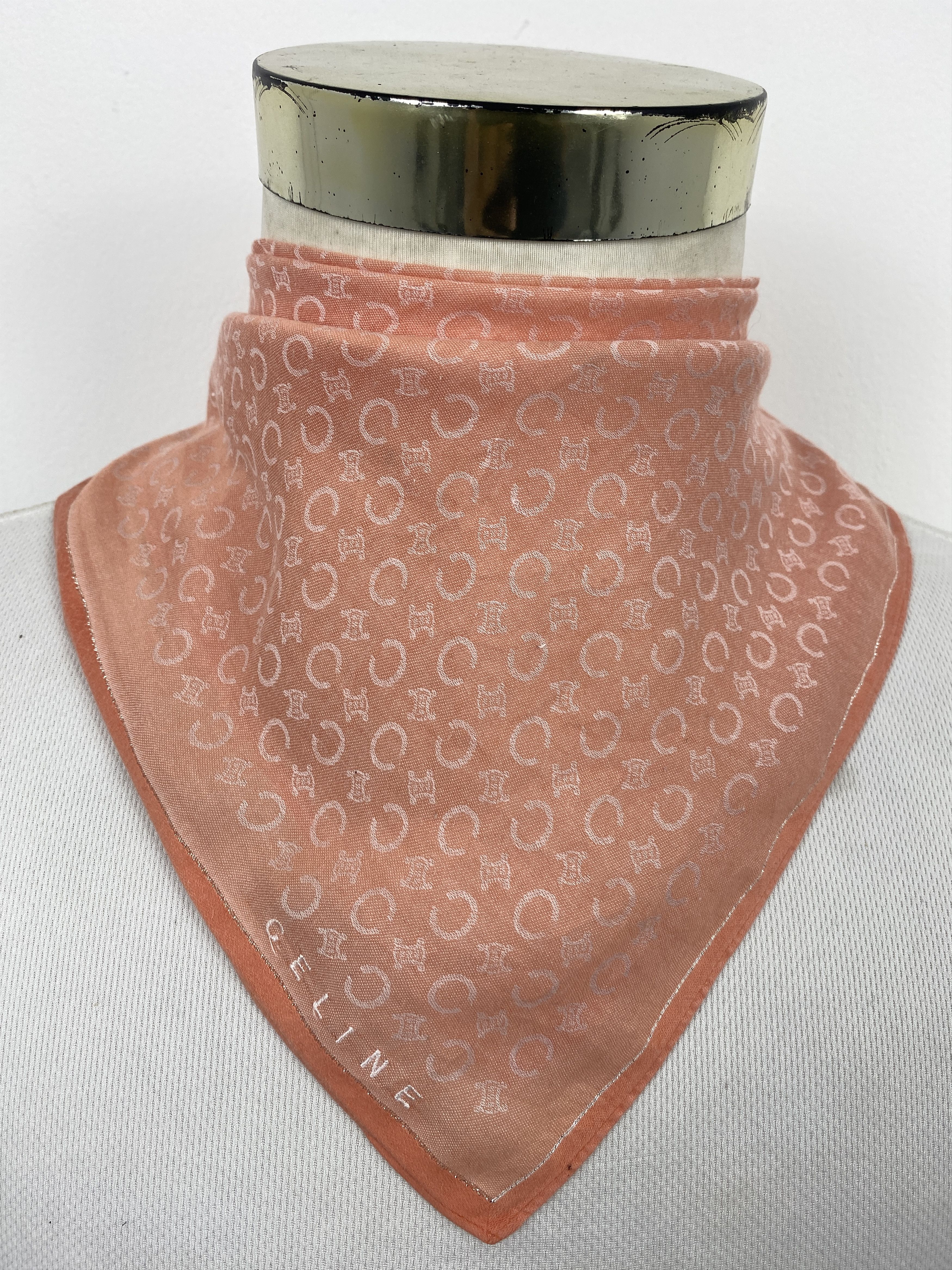 Celine Vintage Celine Handkerchief / Neckerchief KT0295 Size ONE SIZE - 1 Thumbnail