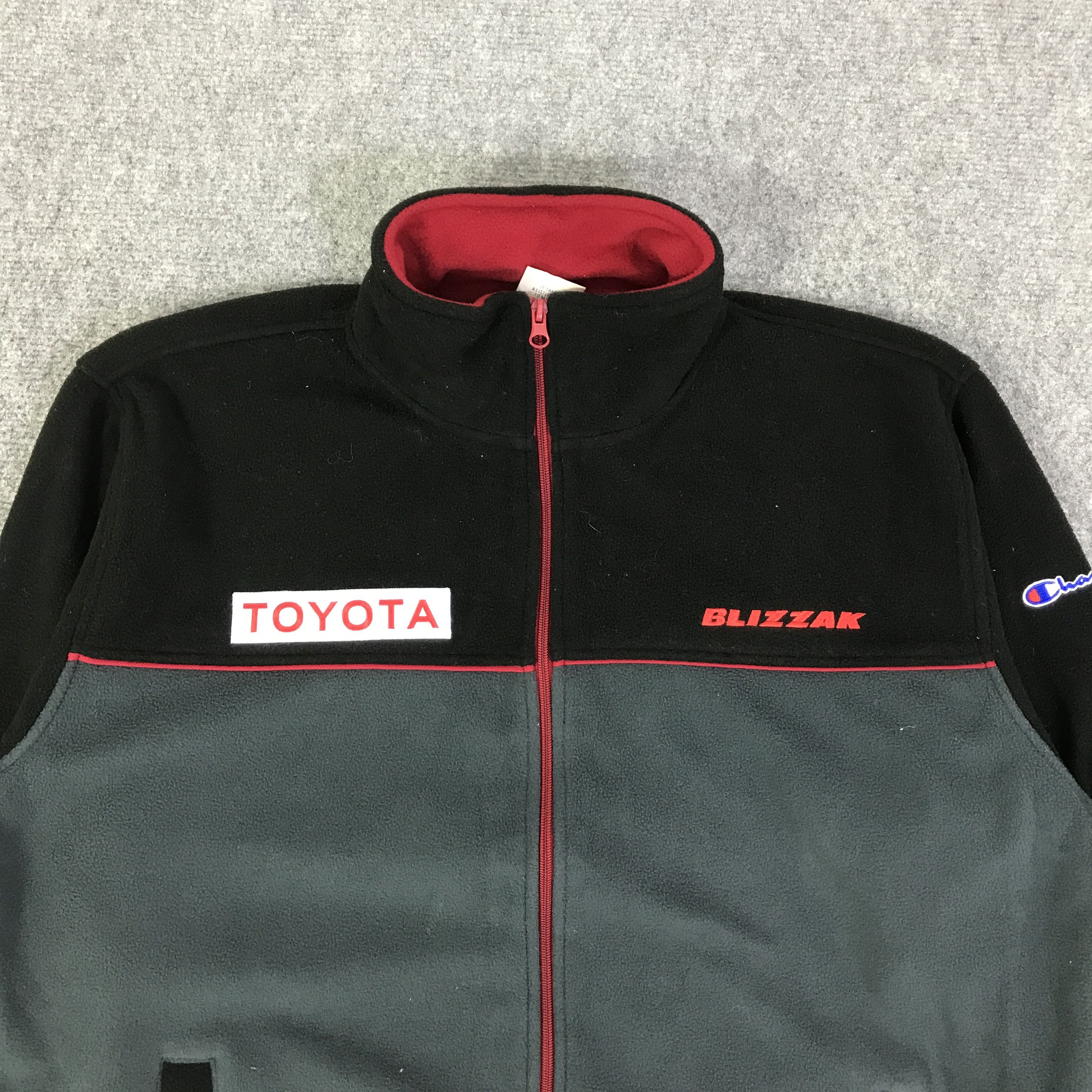 Champion TOYOTA X BRIDGESTONE FLEECE JACKET K101B16 Size US XL / EU 56 / 4 - 2 Thumbnail