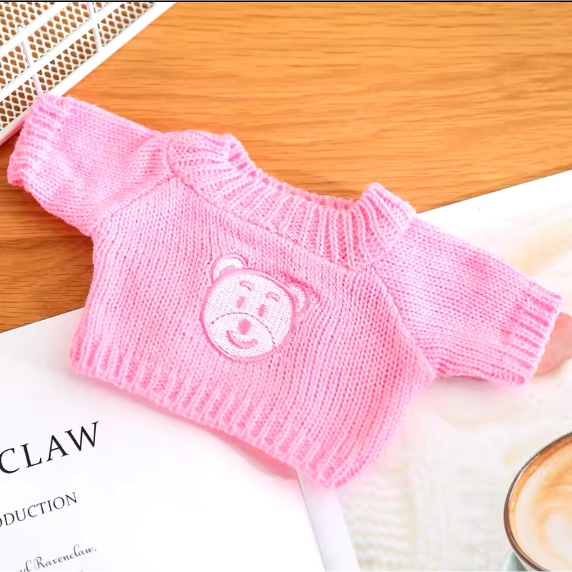 & Other Stories Pink Bear Sweater for Miffy Doll - Don't Accept Offer Size ONE SIZE - 1 Thumbnail