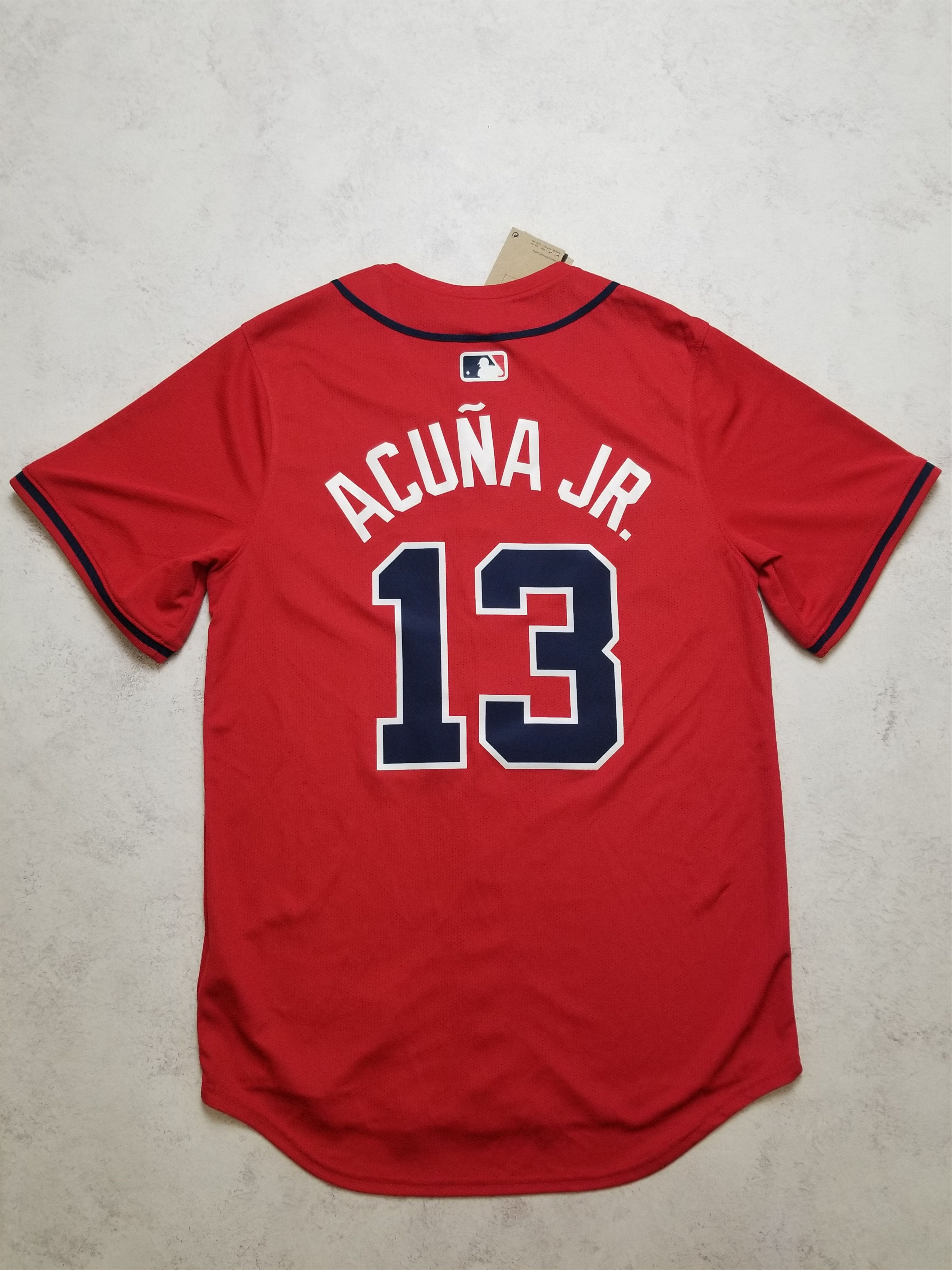 Nike Ronald Acuna Atlanta Braves Limited Version MLB Jersey Size US S / EU 44-46 / 1 - 3 Thumbnail