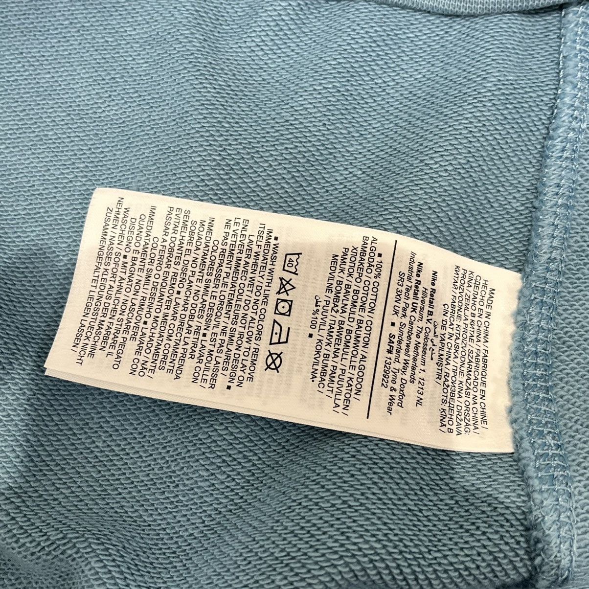 Nike Nike Logo Crewneck Blue Size US L / EU 52-54 / 3 - 4 Thumbnail