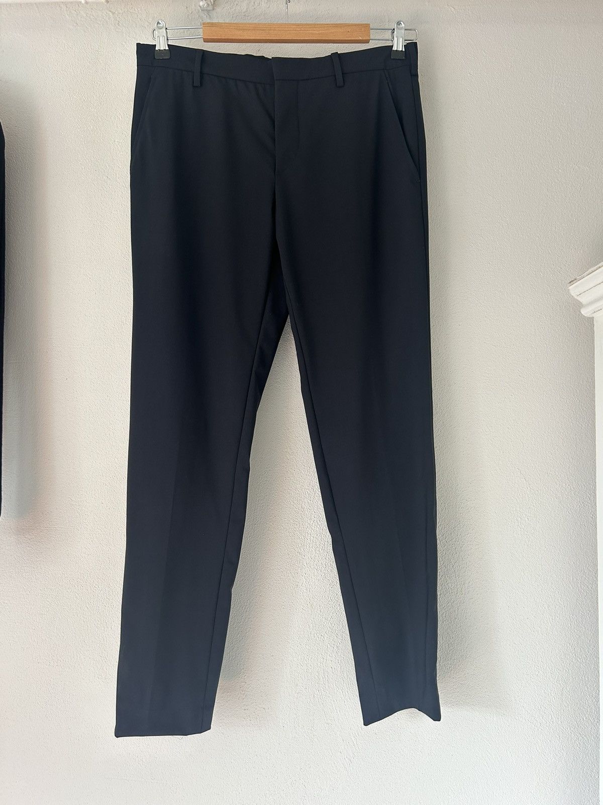 Prada Navy Slim Fit Trousers Size US 30 / EU 46 - 1 Thumbnail