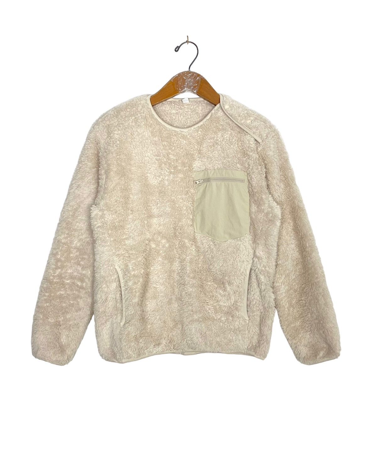 Uniqlo Rare‼️ UNIQLO FLUFFY YARN FLEECE PULLOVER Size US XS / EU 42 / 0 - 1 Thumbnail