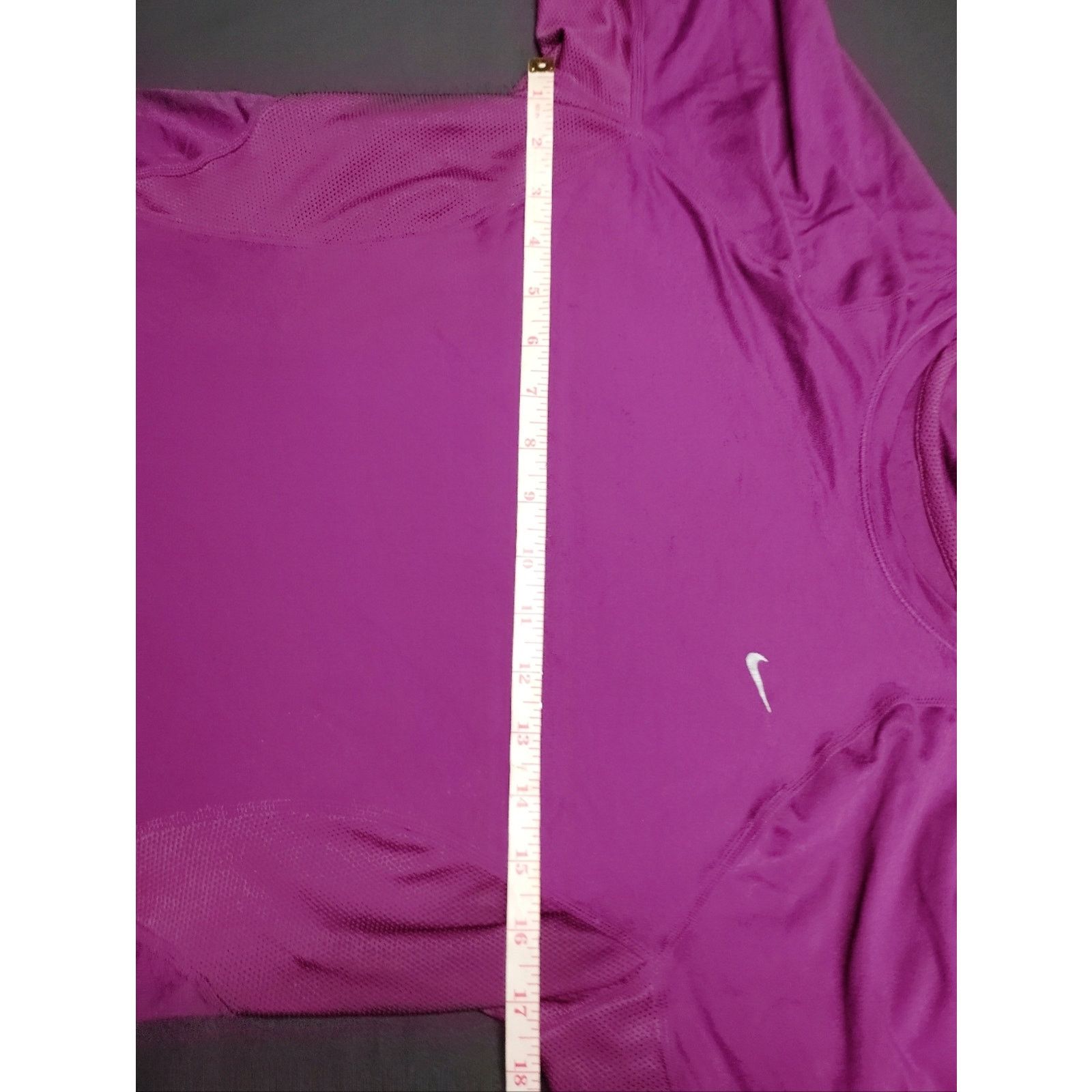 Nike Nike Dri-FIT Purple Athletic Tee Size M / US 6-8 / IT 42-44 - 3 Thumbnail