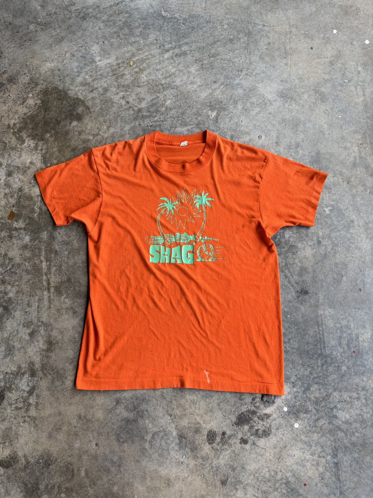 Band Tees × Vintage *RARE* VINTAGE SHAG THE MOVIE 80s T-SHIRT PROMO FILM Size US XL / EU 56 / 4 - 1 Thumbnail