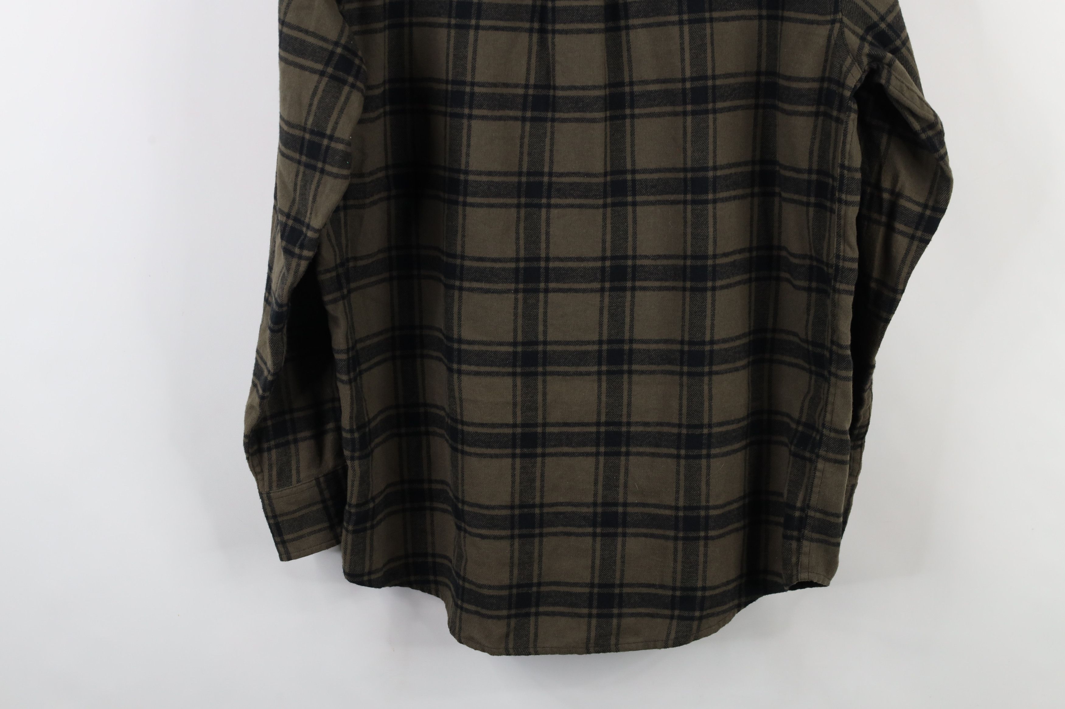 Vintage Vintage 90s Streetwear Flannel Collared Button Shirt Plaid Size US M / EU 48-50 / 2 - 10 Thumbnail