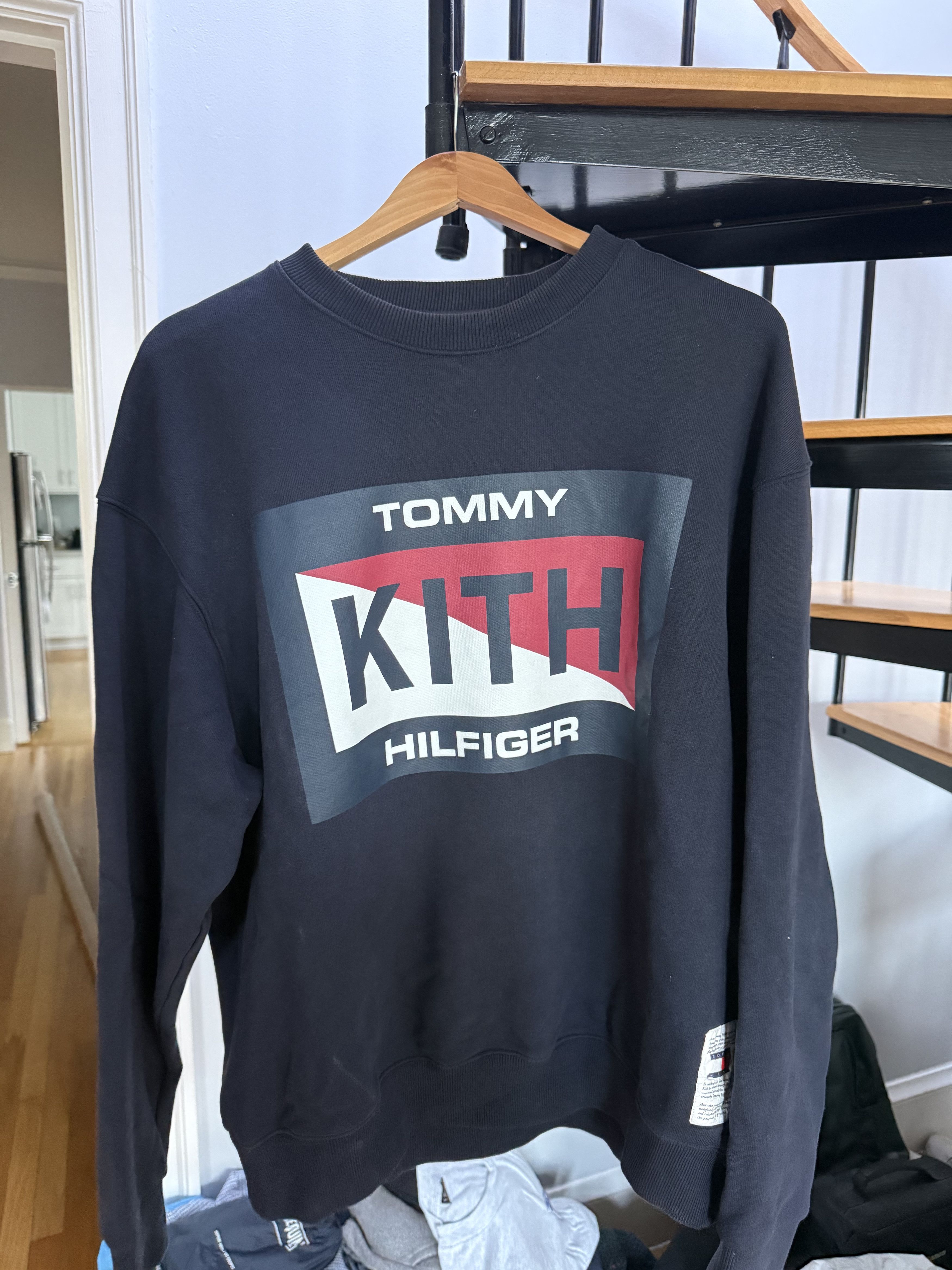 Kith Kith x Tommy Hilfiger Crewneck Sweatshirt – Medium Size US M / EU 48-50 / 2 - 2 Thumbnail