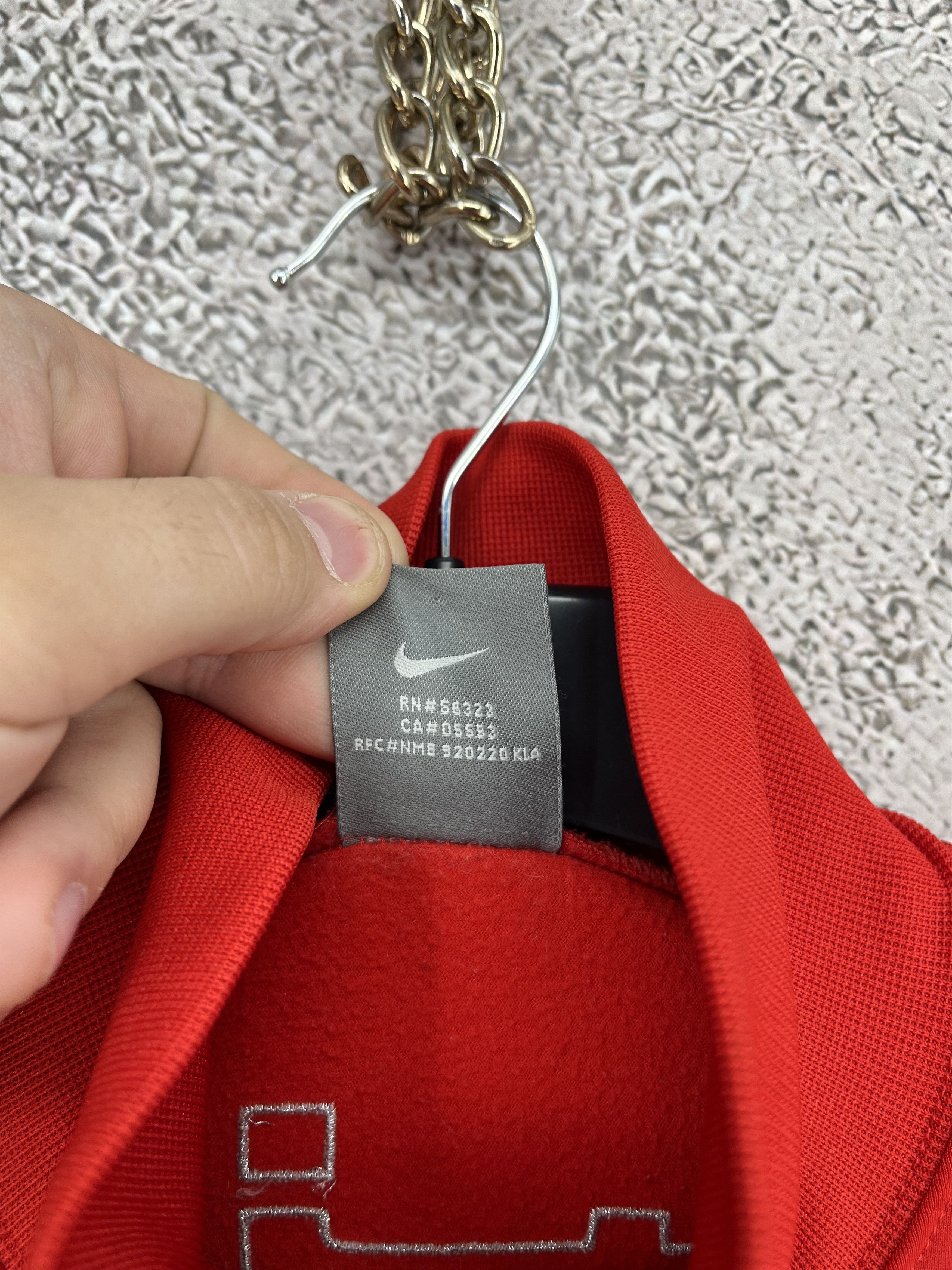 Nike Women's Vintage 00's y2k Track Top Zip Jacket Just Do It Red Size S / US 4 / IT 40 - 8 Thumbnail