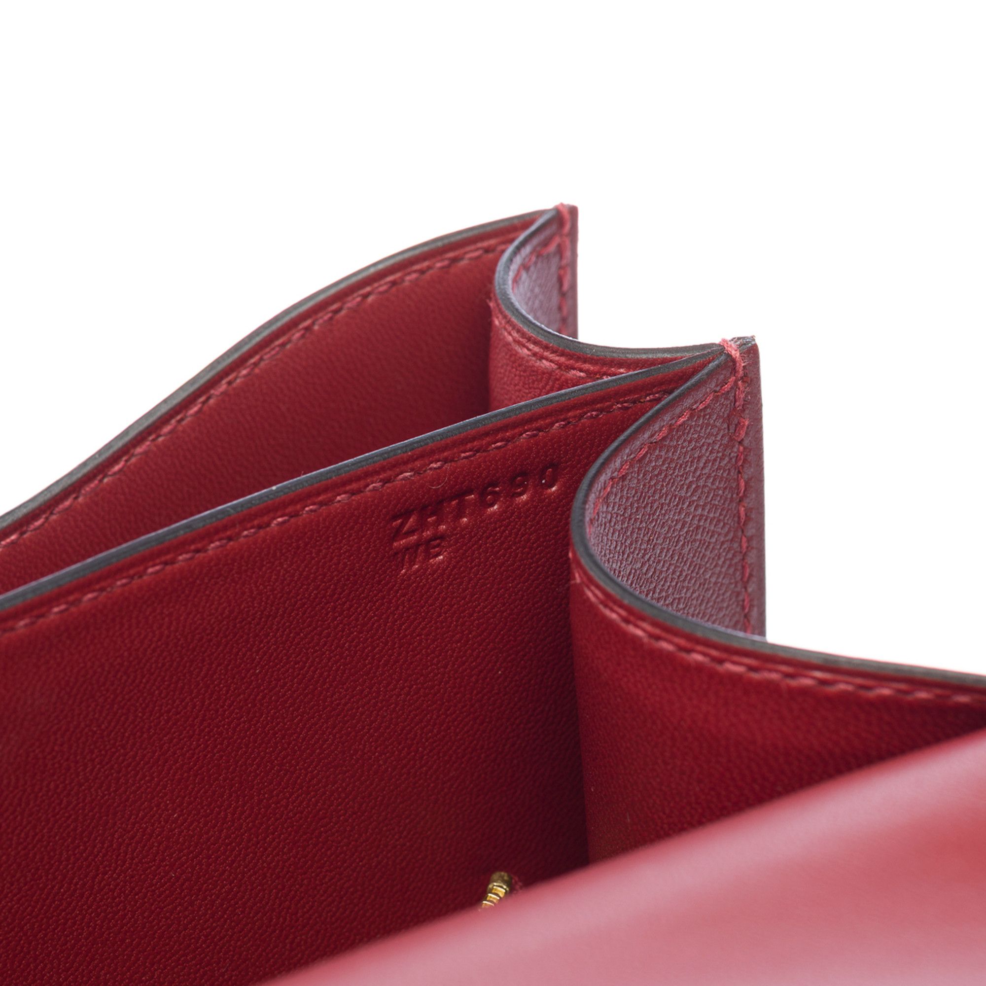 Hermes Hermes Constance in Red Leather Size ONE SIZE - 9 Thumbnail