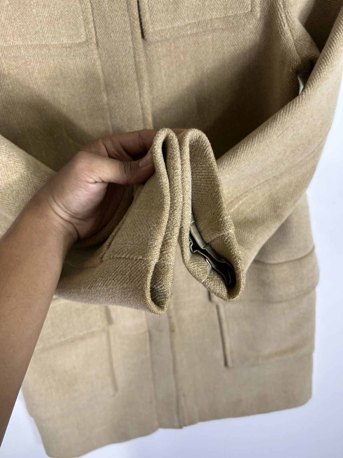 Burberry Burberry London Hooded Wool Coat Camel Beige Women’s Size 38 Size XS / US 0-2 / IT 36-38 - 8 Thumbnail