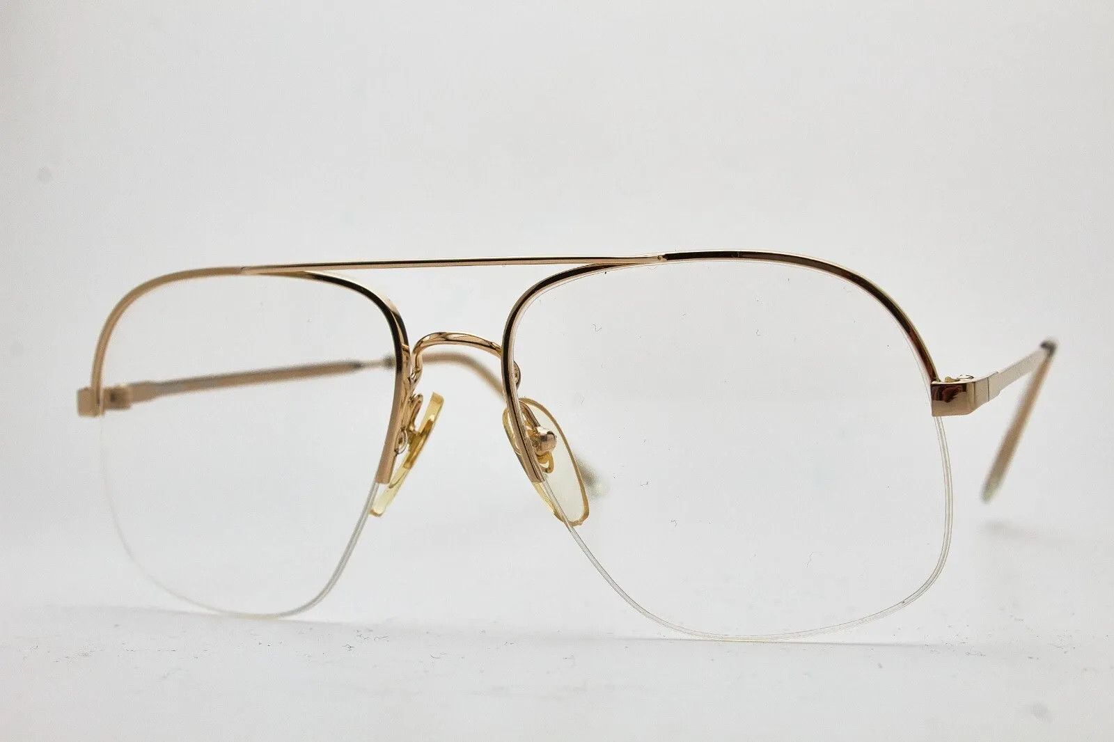 Other FILOS quiet luxury 80s oversized gold thin metal specs Size ONE SIZE - 5 Thumbnail
