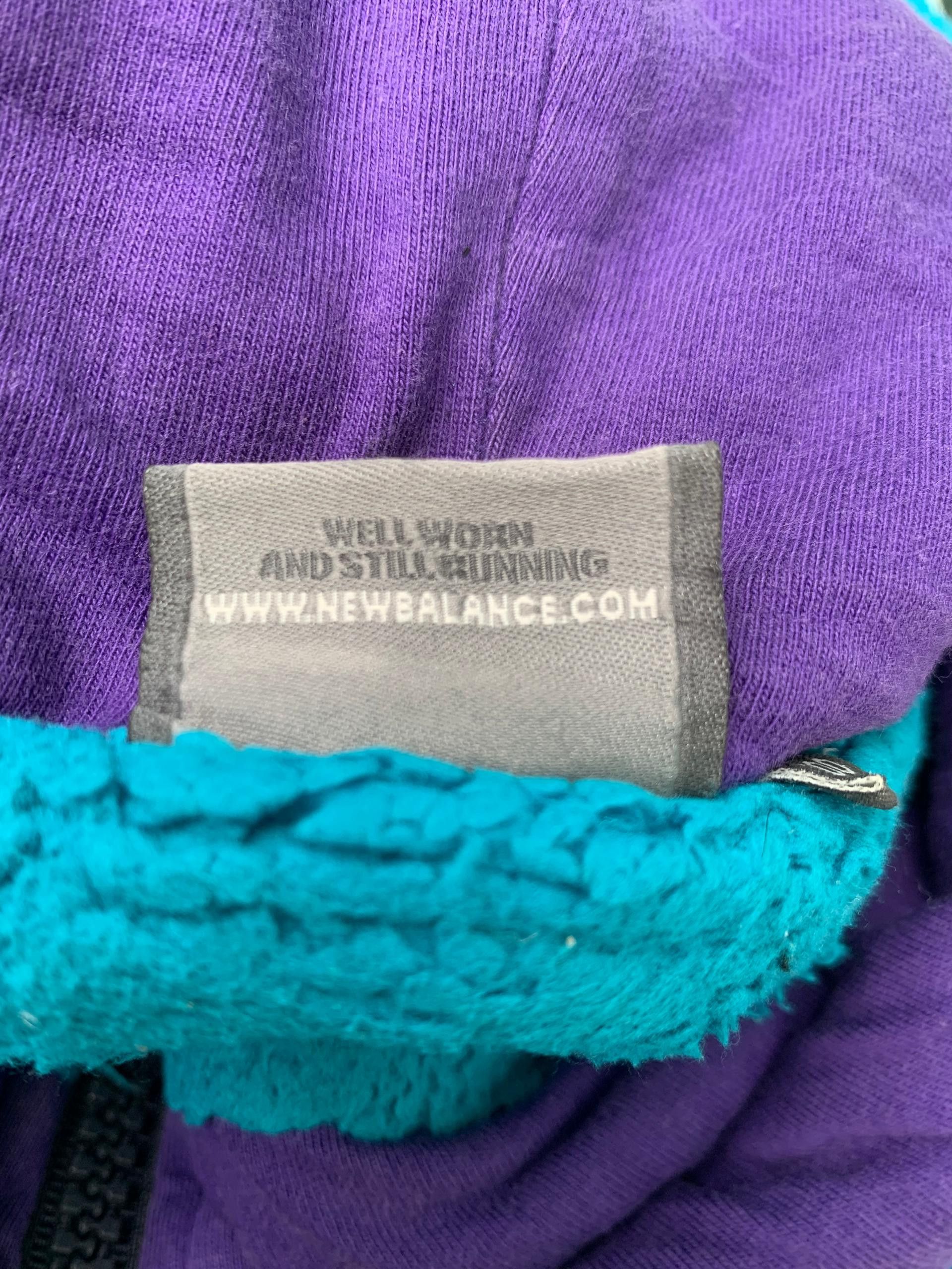 New Balance Rare Vtg New Balance Fleece Full Zipper Hoodie Jacket Size US M / EU 48-50 / 2 - 8 Thumbnail