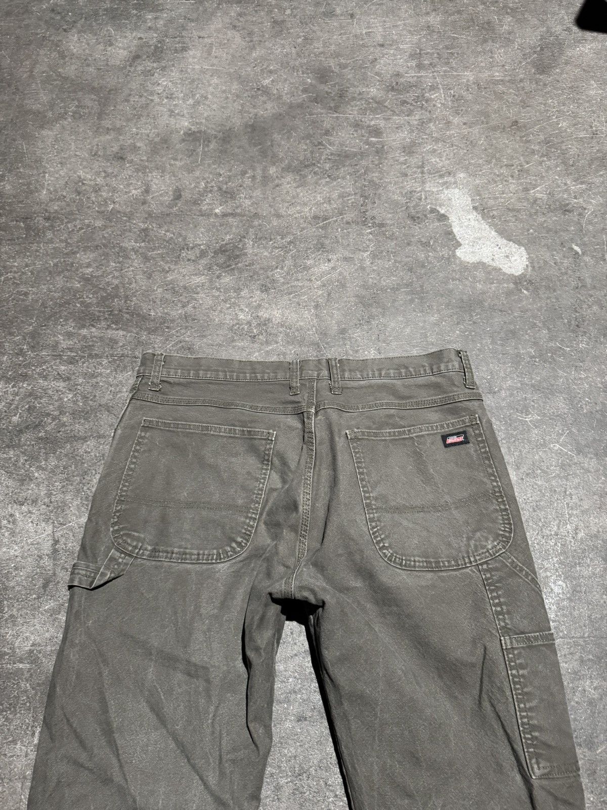 Dickies × Vintage Vintage Dickies Gray Carpenter Work Pants 34x34 Size US 34 / EU 50 - 23 Thumbnail