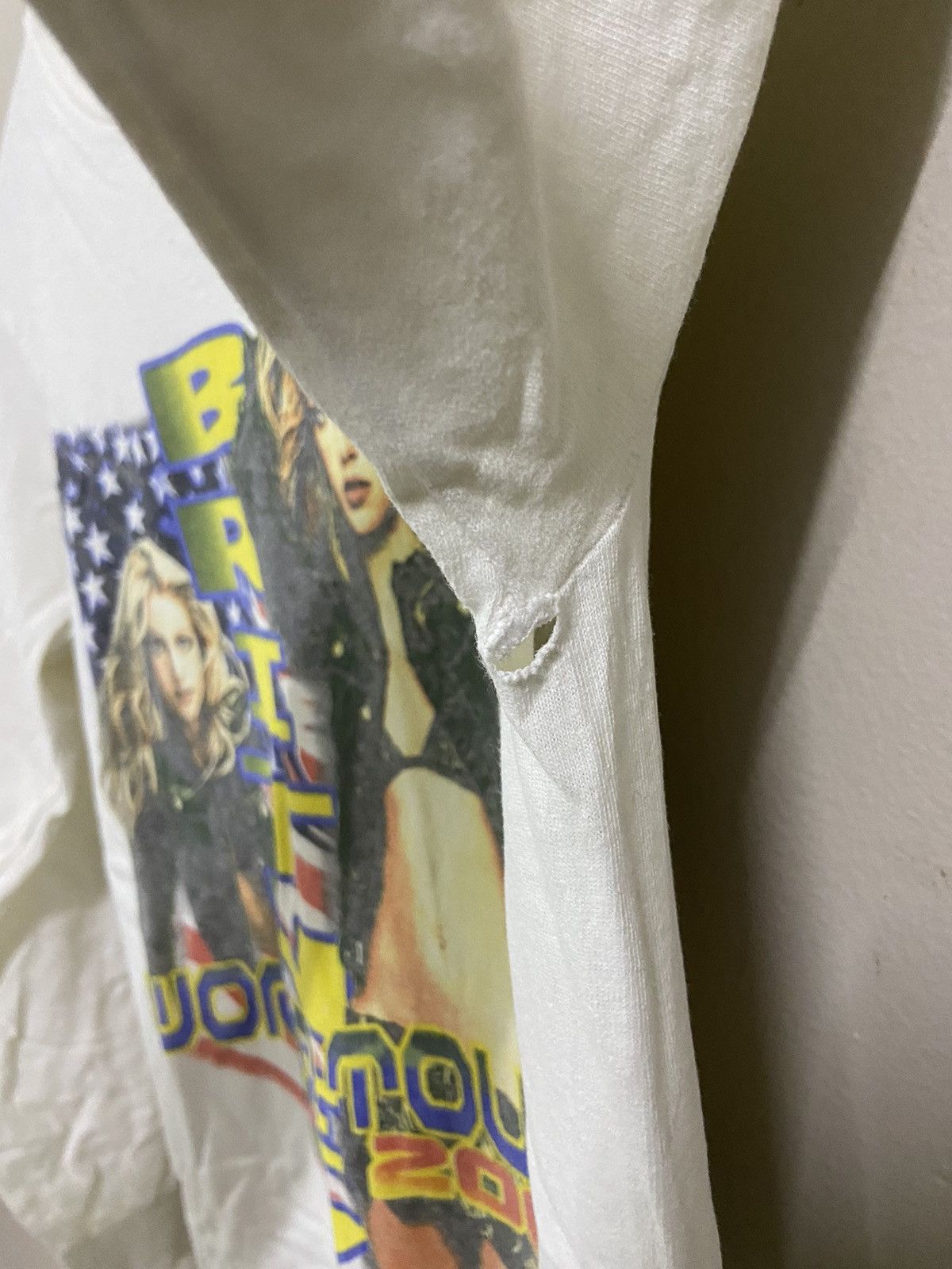 Band Tees × Vintage Vintage Britney Spears world tour 2001 concert shirt O-town Size US S / EU 44-46 / 1 - 7 Thumbnail