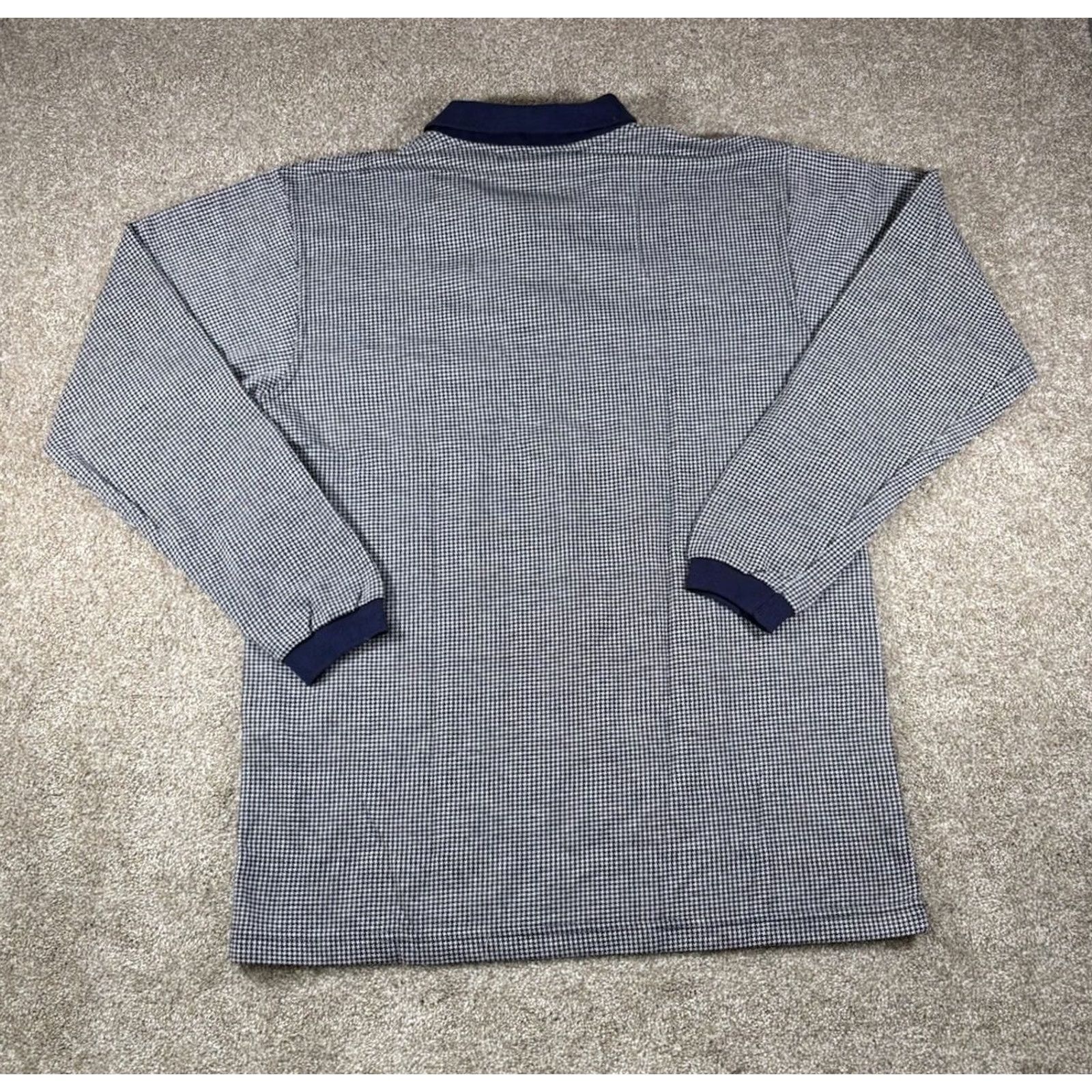 Vintage VINTAGE United by Brookhurst United Airlines Employee Pocket Tee Long Sleeve L Blue Cotton Men's Shirt 80s Retro Size US L / EU 52-54 / 3 - 8 Thumbnail