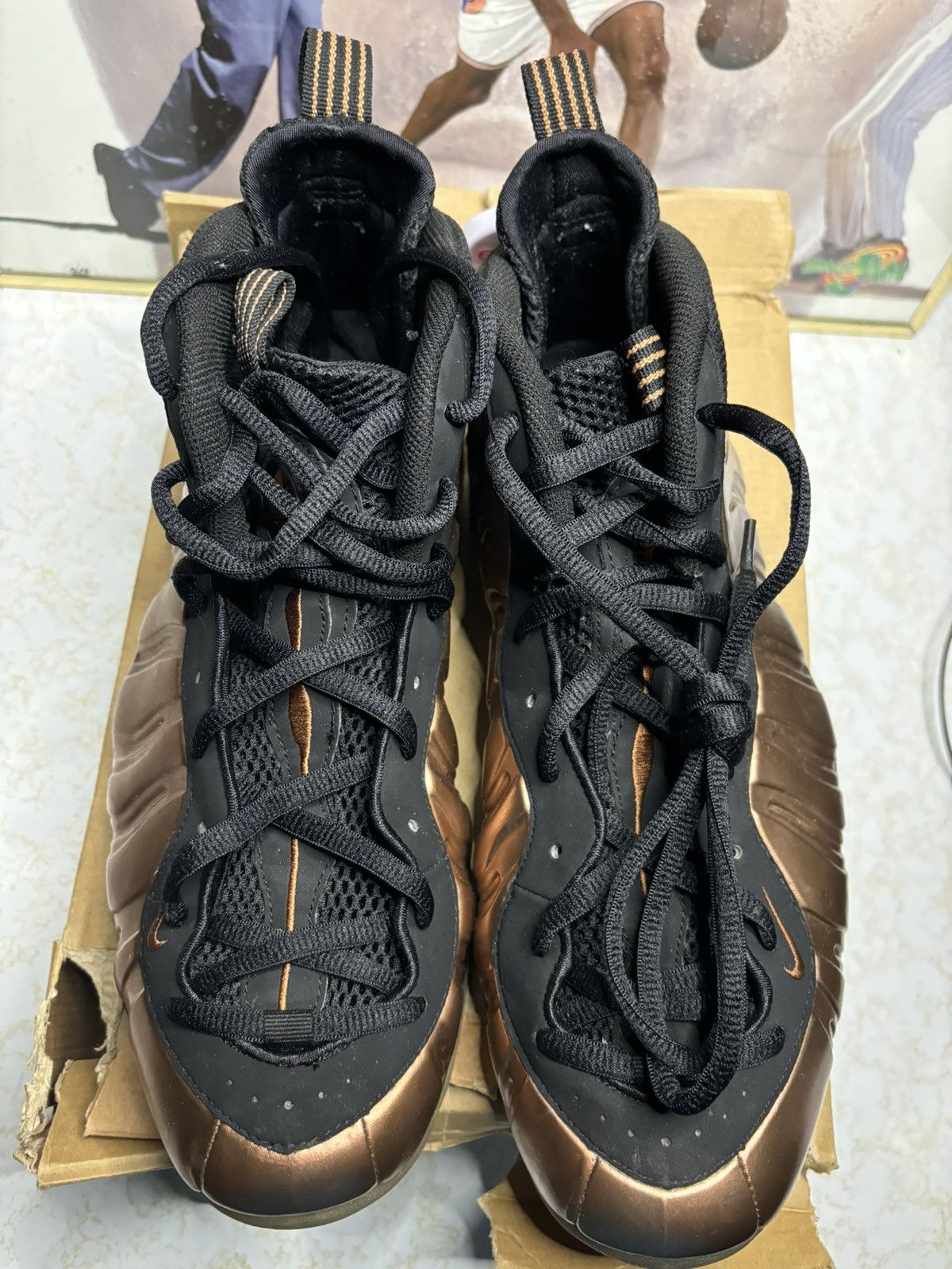 Jordan Brand Nike Foamposite ‘copper’ Size US 11 / EU 44 - 2 Thumbnail
