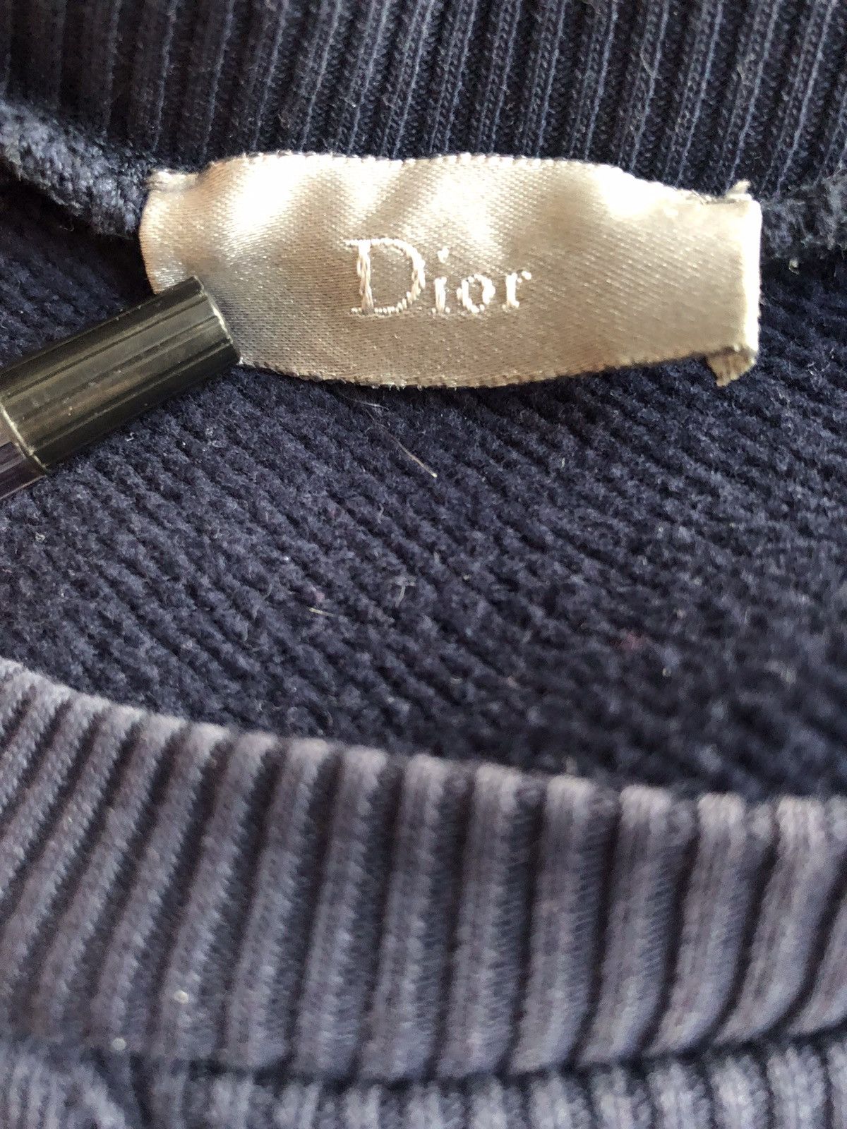 Dior SS11 Loveness Moreness Crewneck Distressed Sweater Size US L / EU 52-54 / 3 - 5 Thumbnail