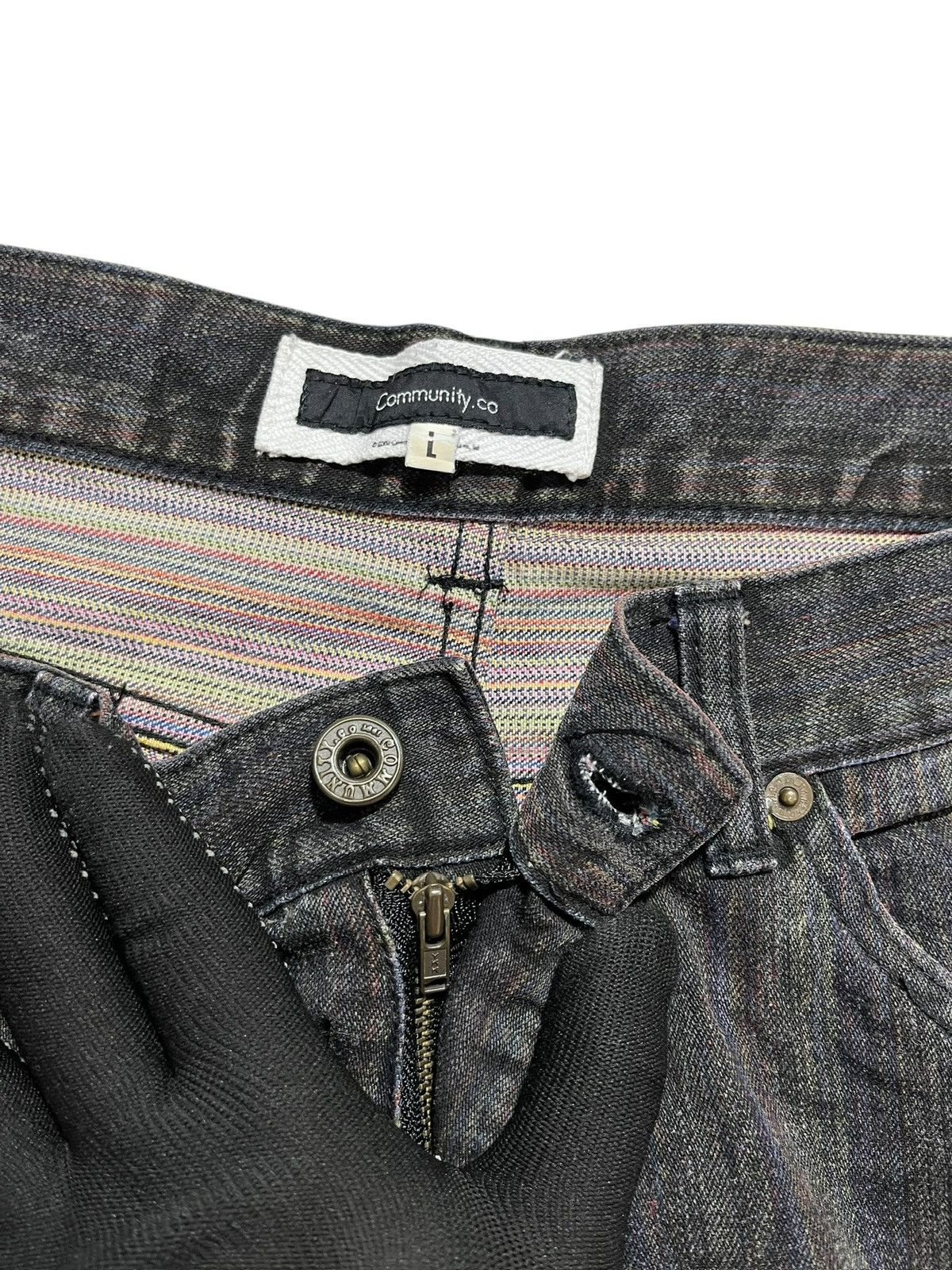 Other COMMUNITY CO JAPANESE BRAND JEANS Size US 32 / EU 48 - 8 Thumbnail