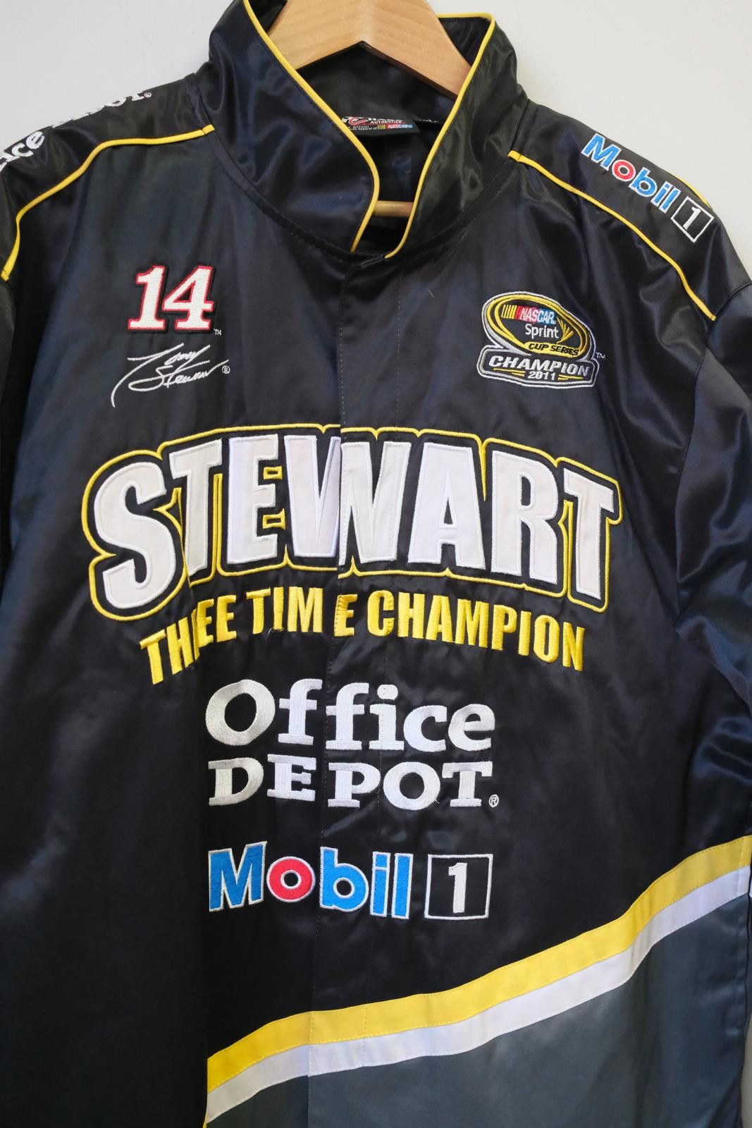 Chase Authentics 2010's Chase Authentic Stewart 3 Time Champion Jacket Size ONE SIZE - 3 Thumbnail