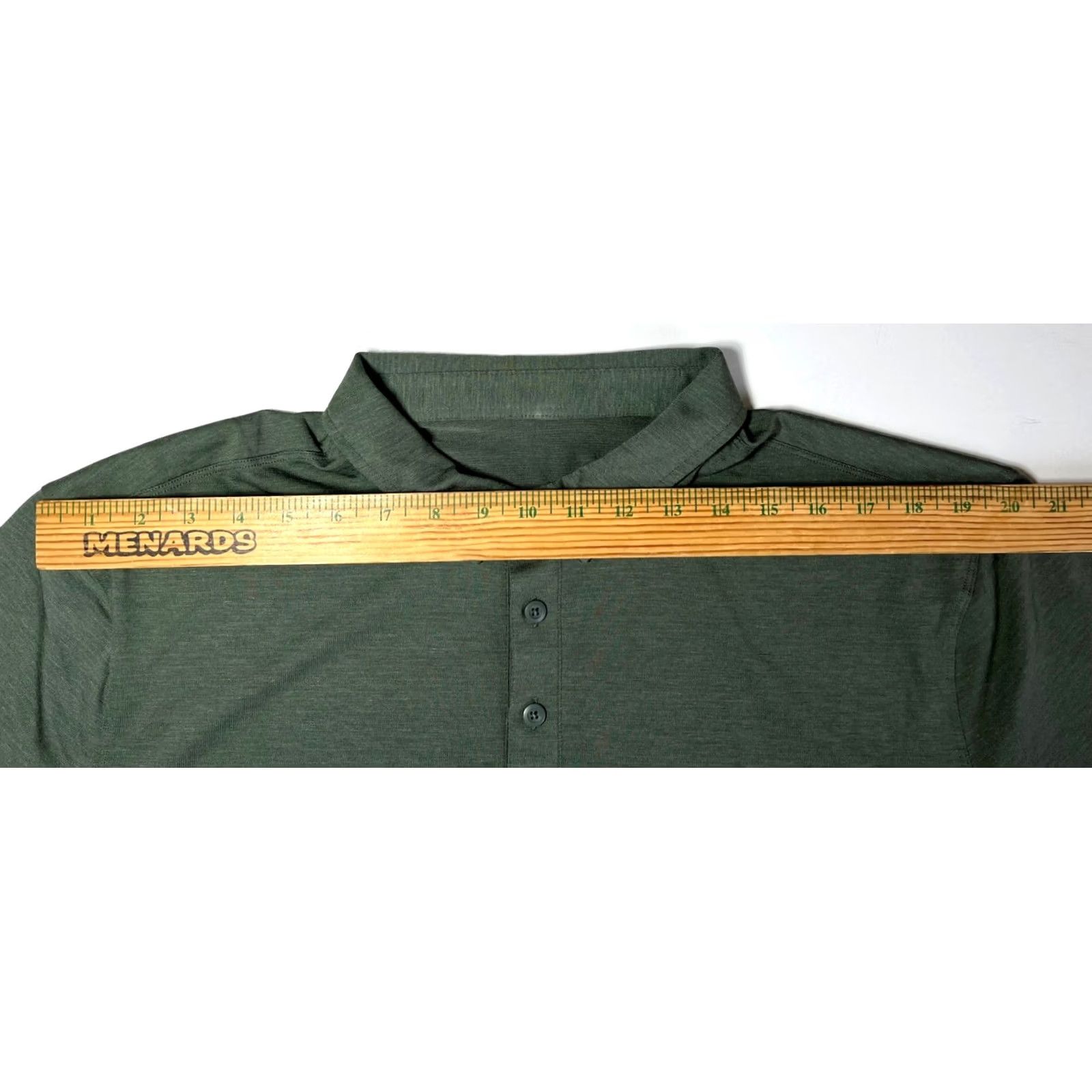 Lululemon Lululemon Polo Shirt Men Green XXL Polo Shirt Mens XXL Green Lululemon Polo Shirt Size US XXL / EU 58 / 5 - 8 Thumbnail
