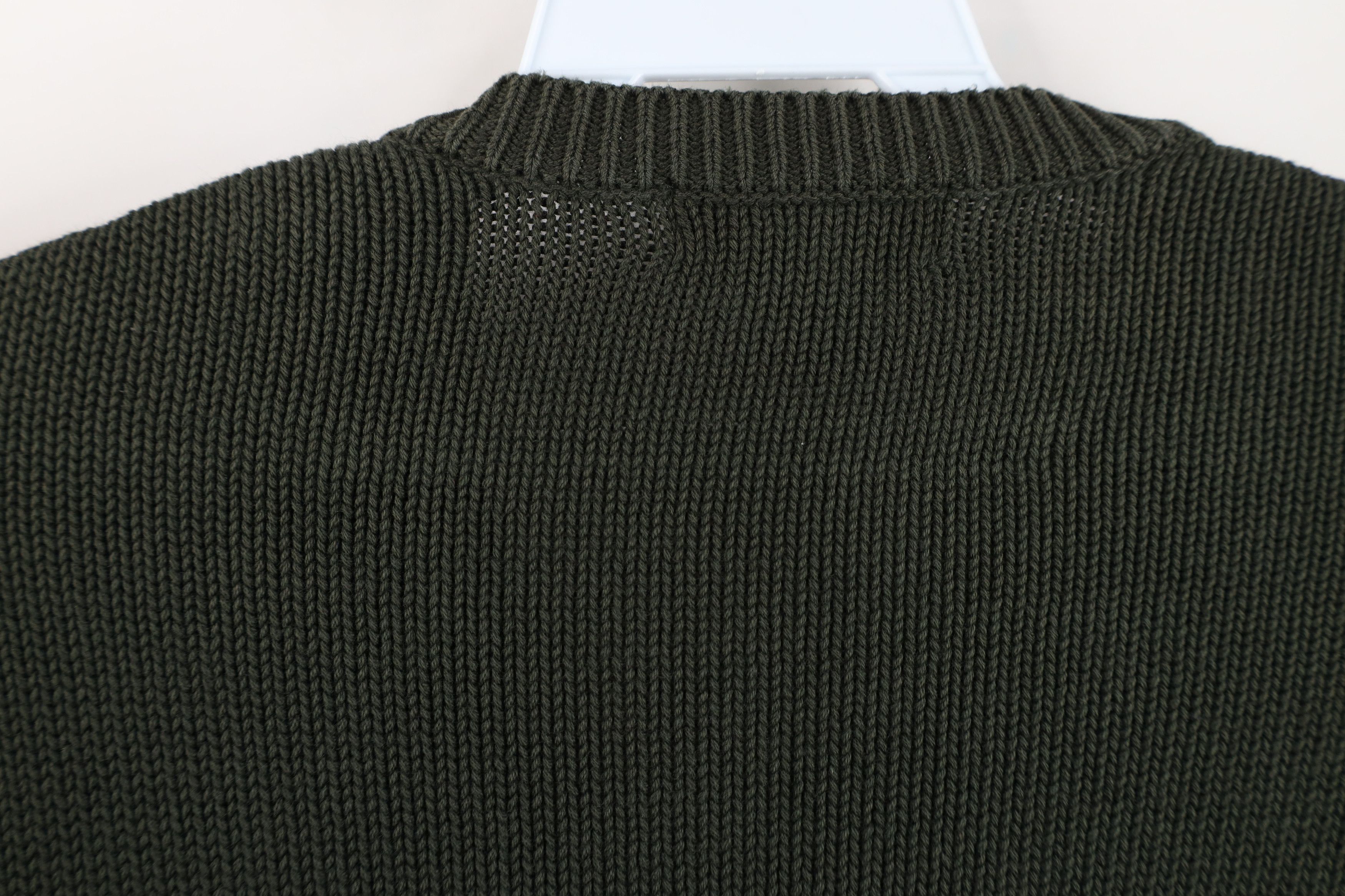 Eddie Bauer Vintage 90s Eddie Bauer Cotton Knit Cardigan Sweater Green Size US M / EU 48-50 / 2 - 11 Thumbnail