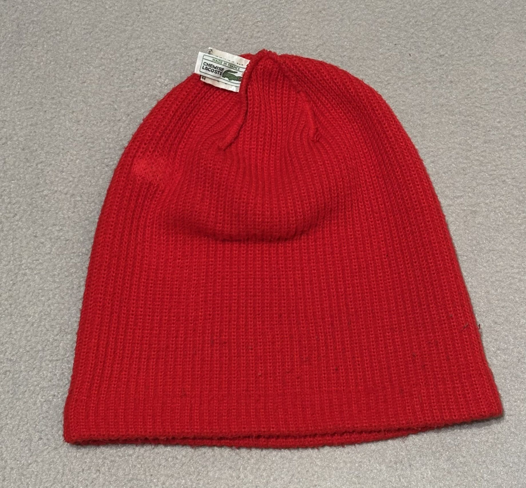 Lacoste Lacoste vintage 80s winter hat, size: Universal Size ONE SIZE - 11 Thumbnail