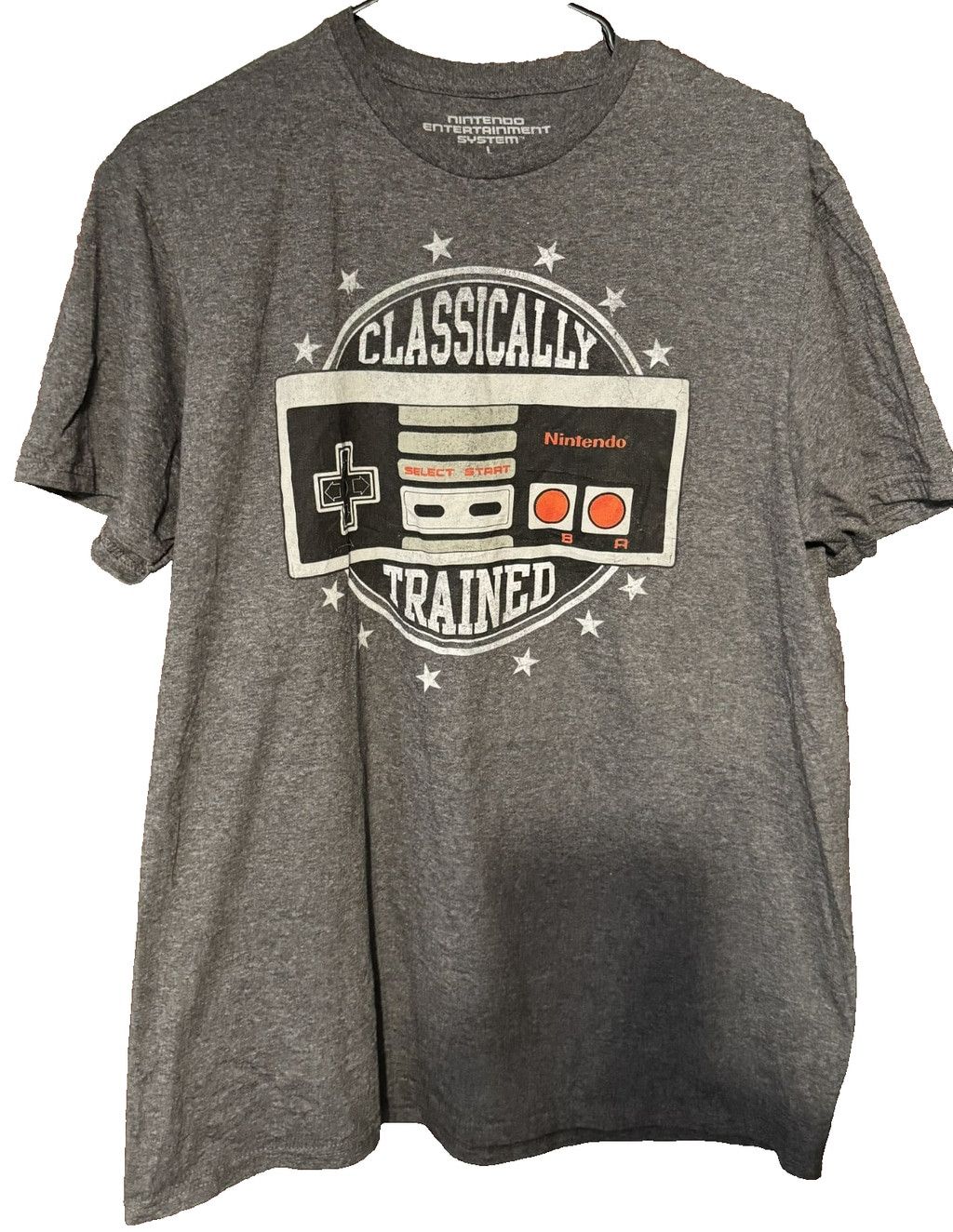 Nintendo Nintendo Classically Trained T-Shirt Men's Size L Gray Size US L / EU 52-54 / 3 - 1 Thumbnail