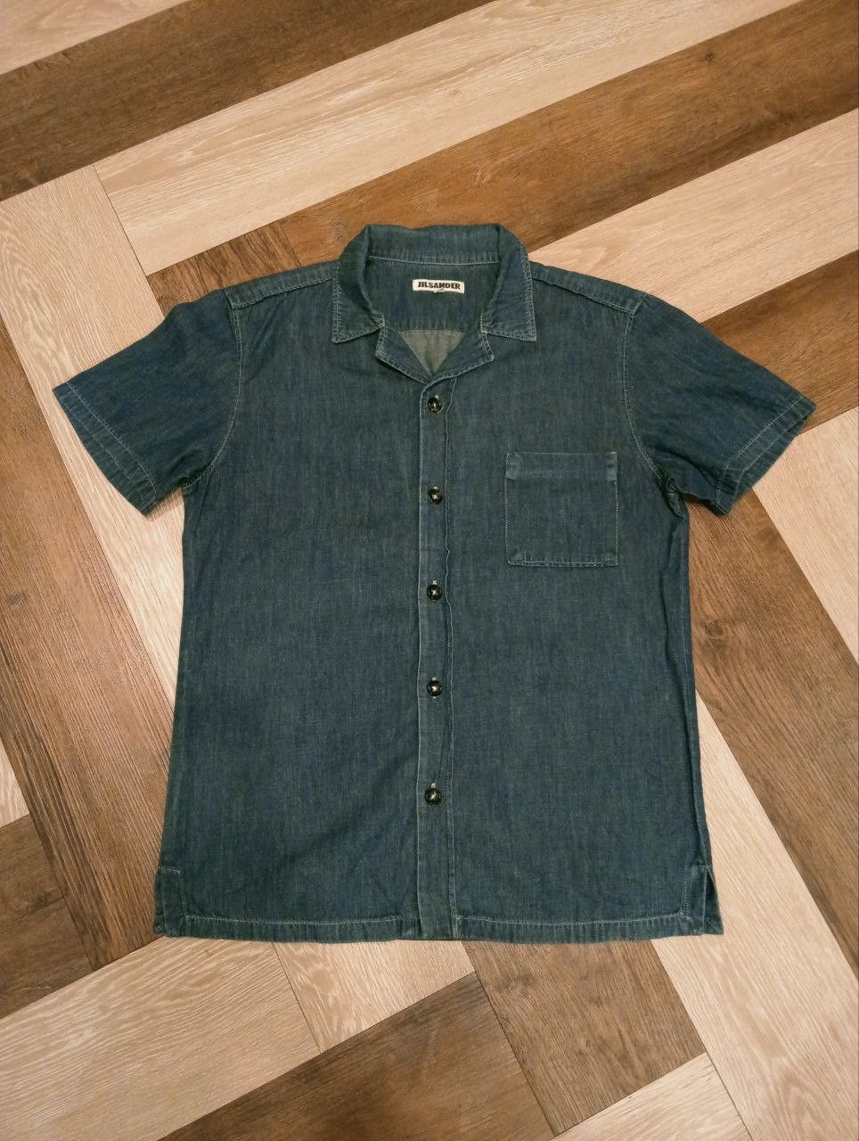 Jil Sander JIL SANDER DENIM SHIRT Size US S / EU 44-46 / 1 - 1 Thumbnail